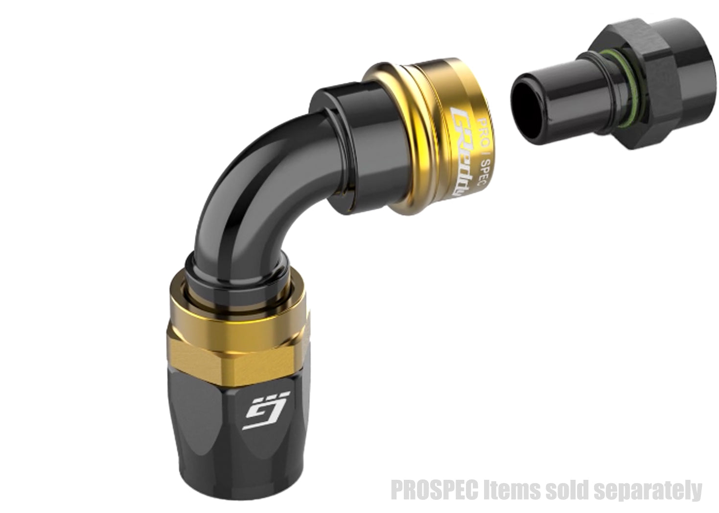 GREDDY PRO/SPEC TO FEMALE AN ADAPTER(s) - BLACK - (12870603 12870803 12871003 12871203 12871603)
