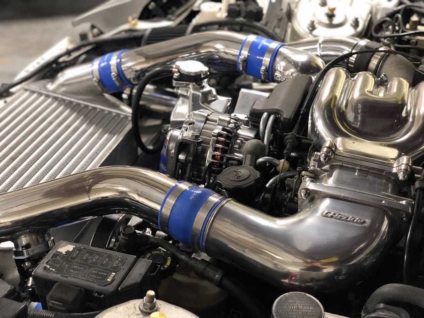 GREDDY V-MOUNT INTERCOOLER / RADIATOR KIT T-19 FD3S (M/C) Ver. 2 FULL KIT - (12040705 / 12040722)