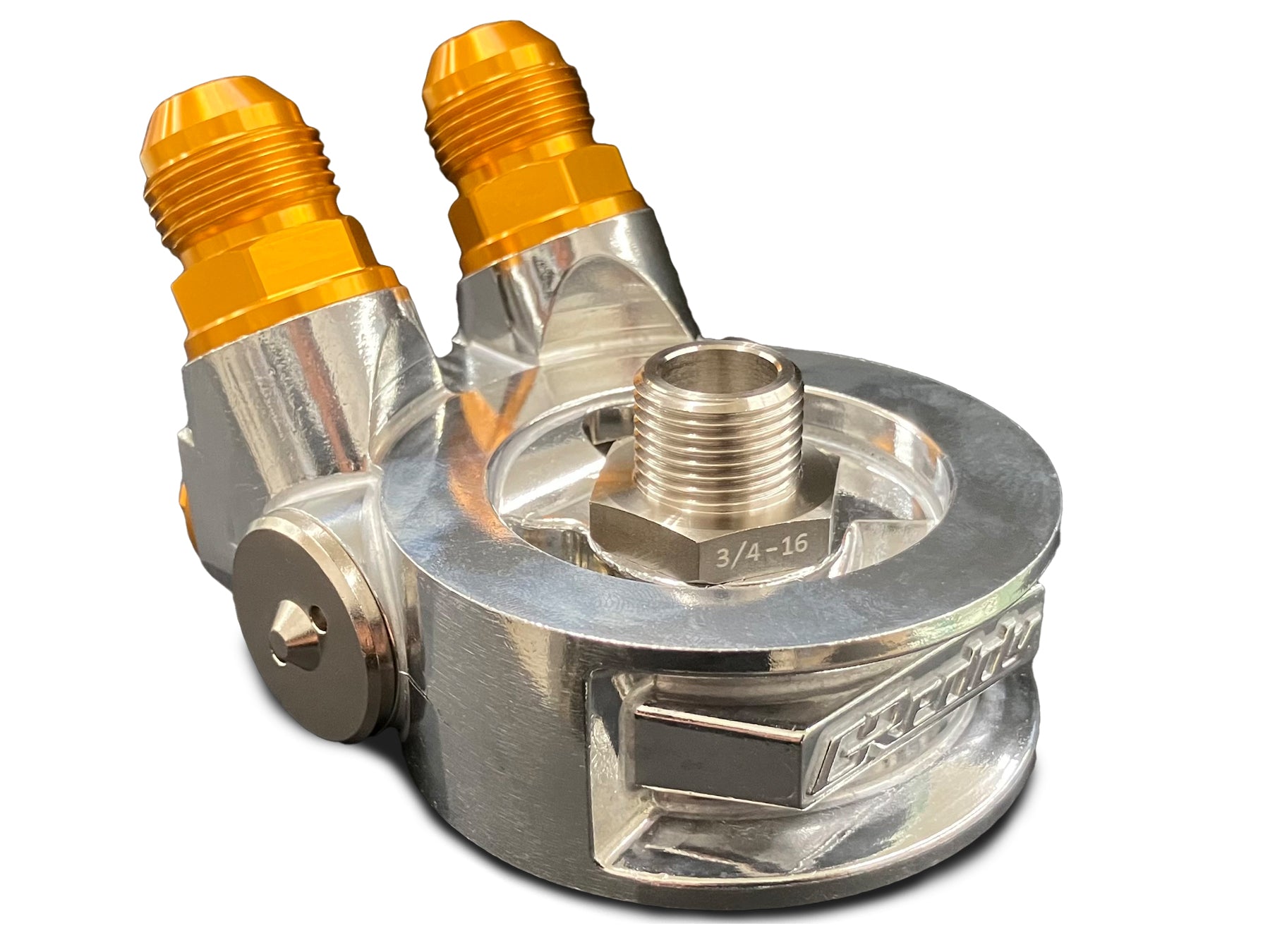 OIL COOLER STD BLOCK, ENG: M20x1.5, FILTER: M20xP1.5, 10AN - (12401190) NEW!
