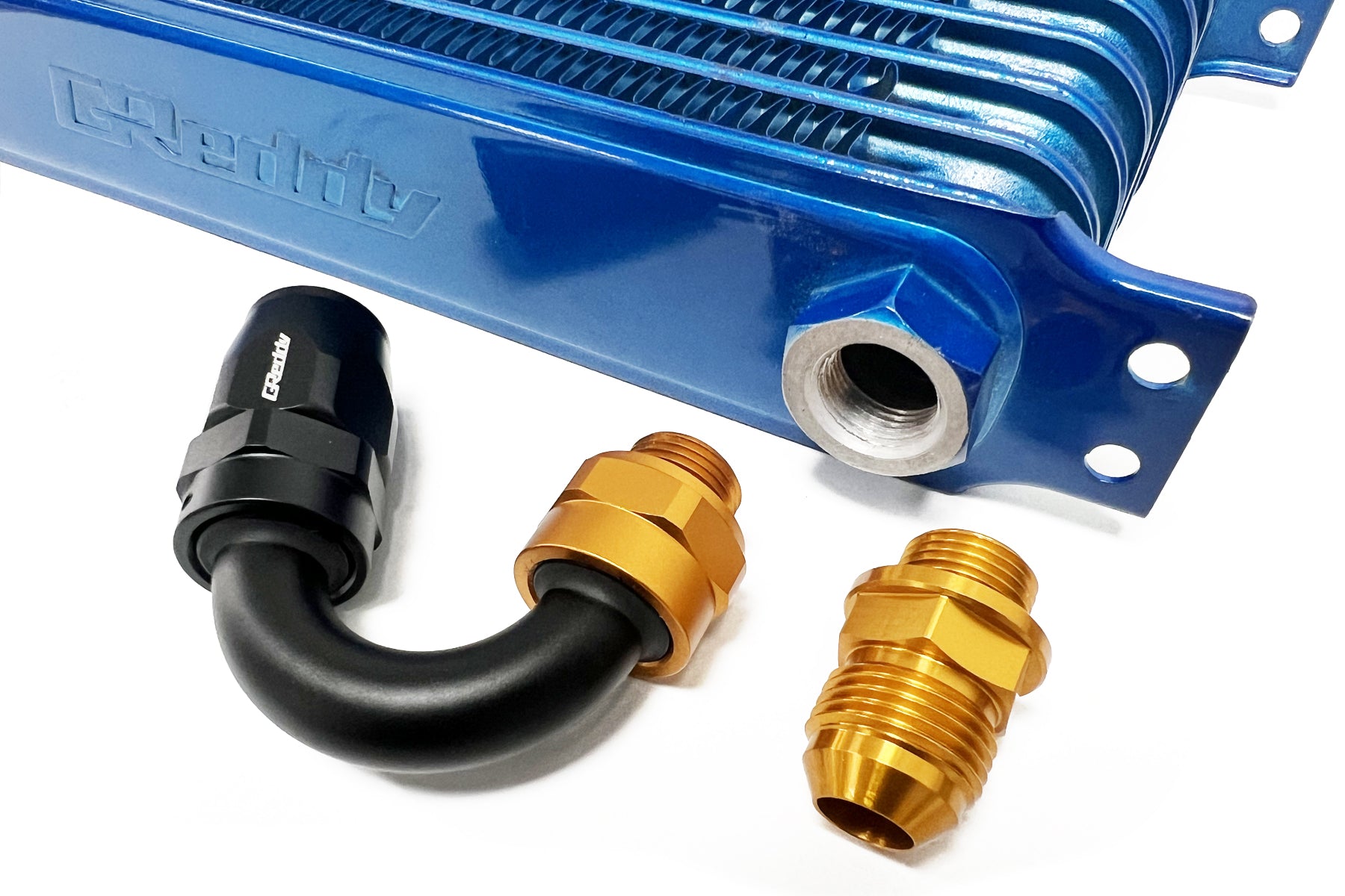 13 ROW OIL COOLER CORE -10AN FITTINGS - (12004314)