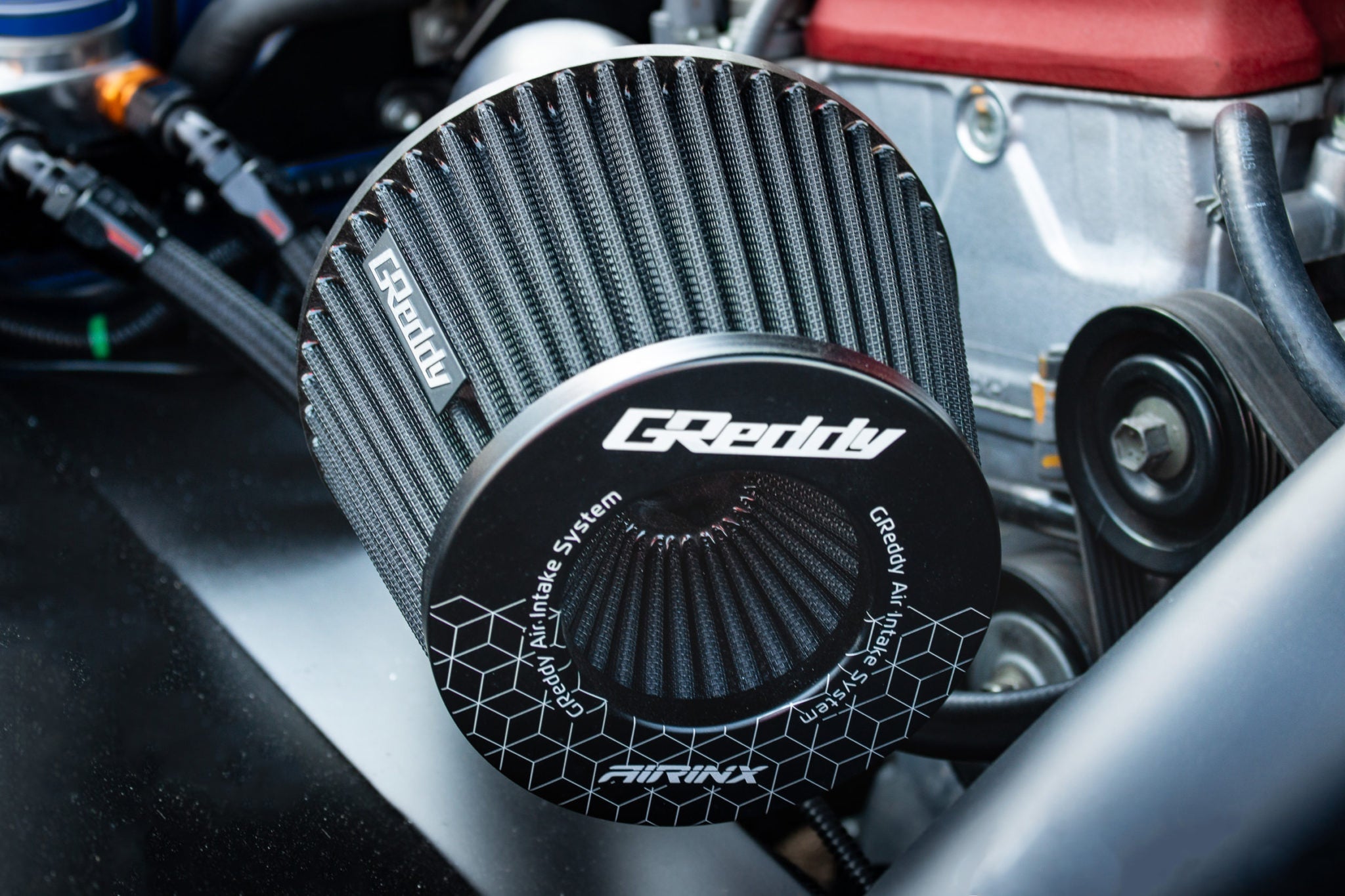 80MM DIA GREDDY AIRINX M UNIVERSAL - (12500632)