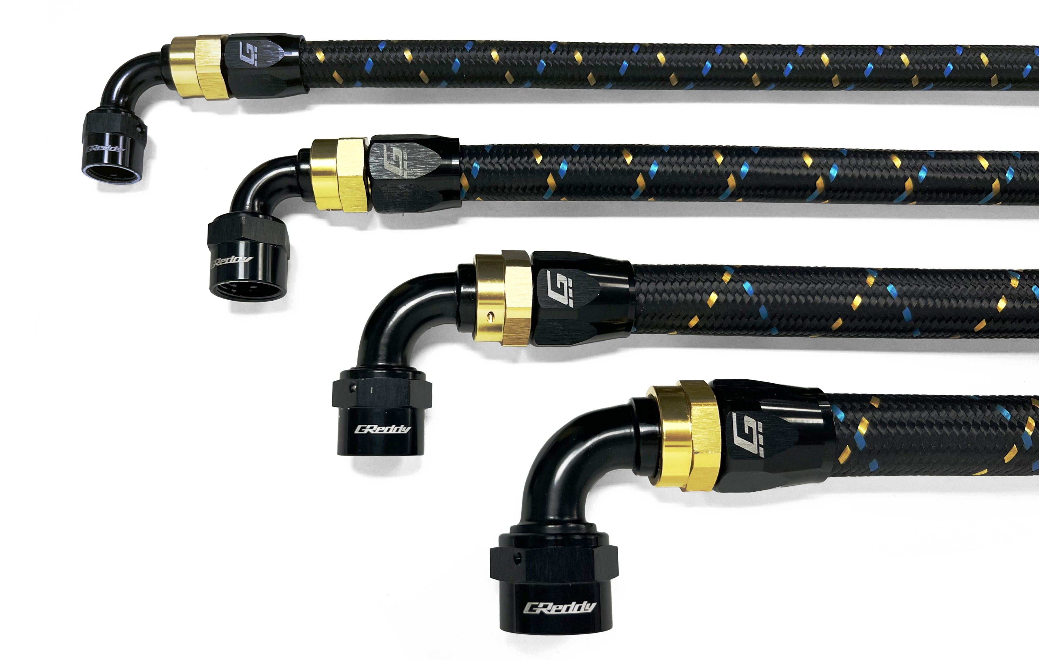 GREDDY NYLON BRAIDED -04, 06, 08, 10, 12, 16 Hoses - (12850400 12850600 12850800 12851000 12851200 12851600)