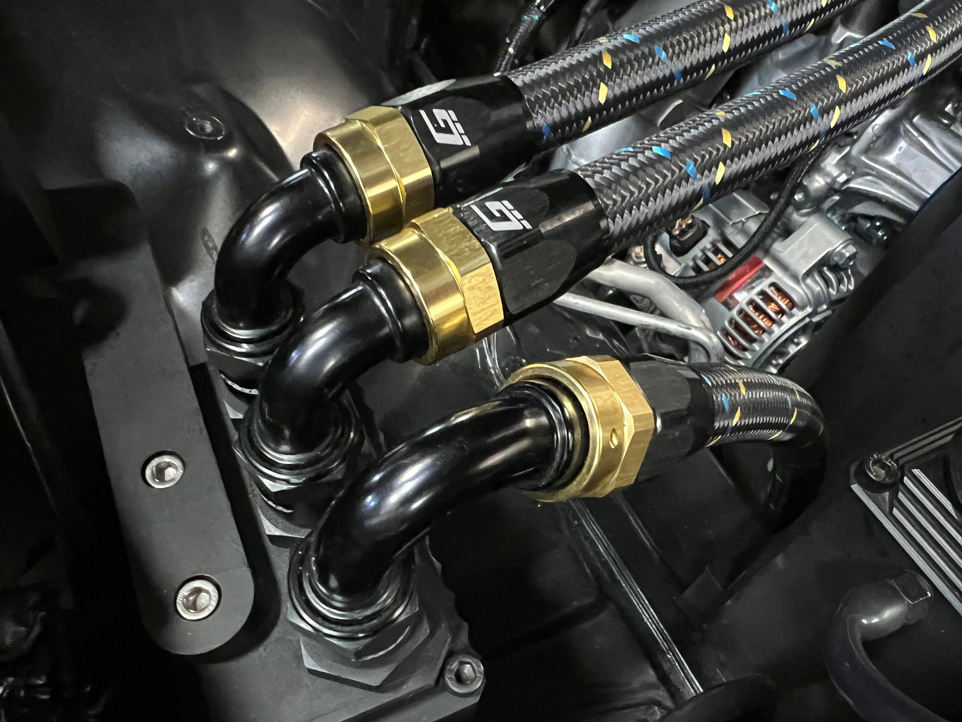 GREDDY NYLON BRAIDED -04, 06, 08, 10, 12, 16 Hoses - (12850400 12850600 12850800 12851000 12851200 12851600)