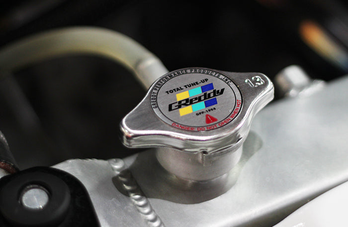 GReddy High Pressure Radiator Cap(s) - 1.3kg/cm2 - polished/black