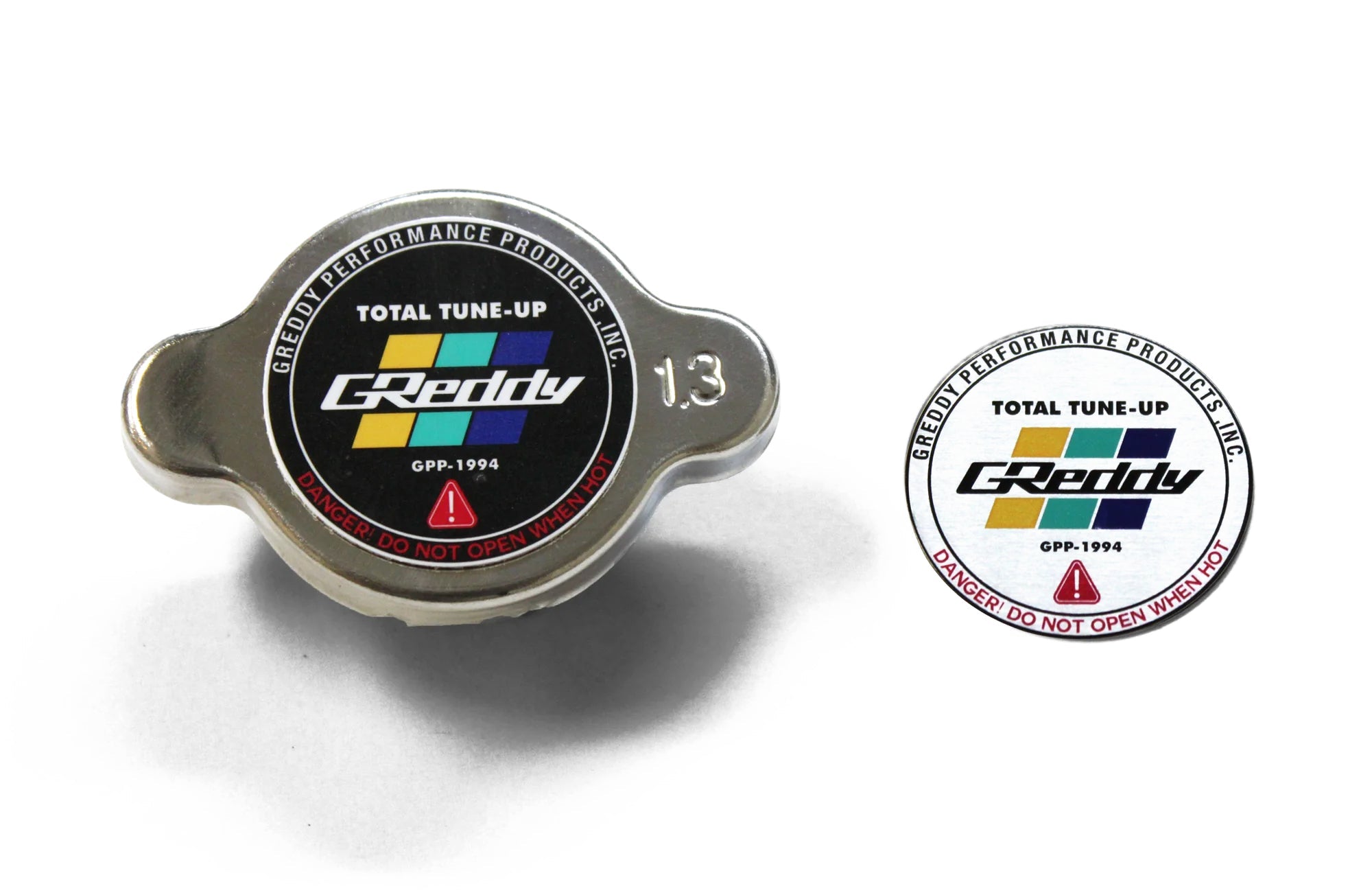 GREDDY RADIATOR CAP TYPE-S 1.3 - POLISHED - (13911004)