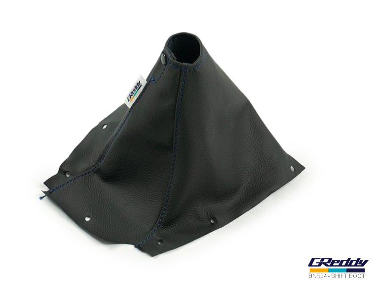 GREDDY SHIFT BOOT SKYLINE GT-R BNR34 GENUINE LEATHER - (16520702)