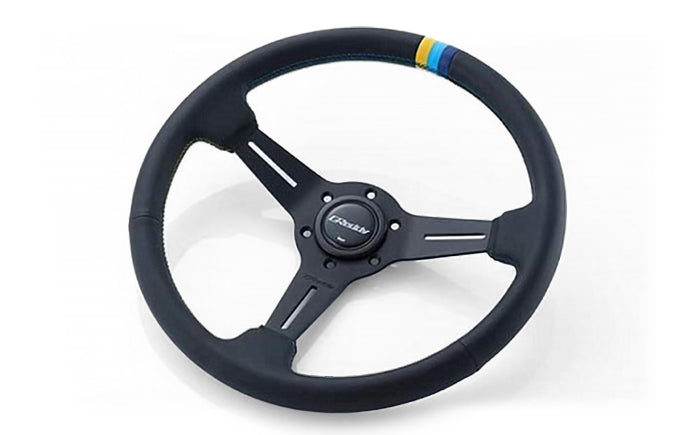 GREDDY SPORT STEERING WHEEL - 3STRIPE MED DISH - (16600001)