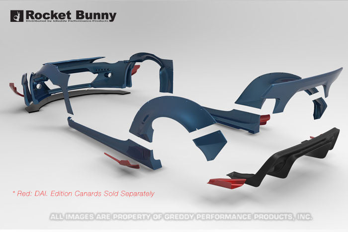 Rocket Bunny ZN6 (V2) Aero V2 - Scion FR-S / Subaru BRZ - full kit in-stock