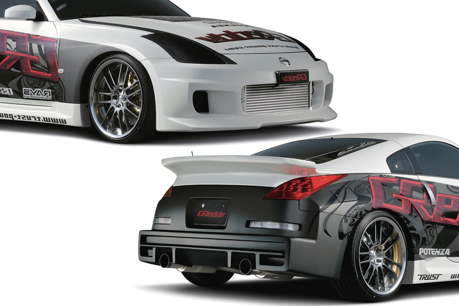 GREDDY AERO KIT 350Z (Z33) F/R OVER FENDERS - (17020244)