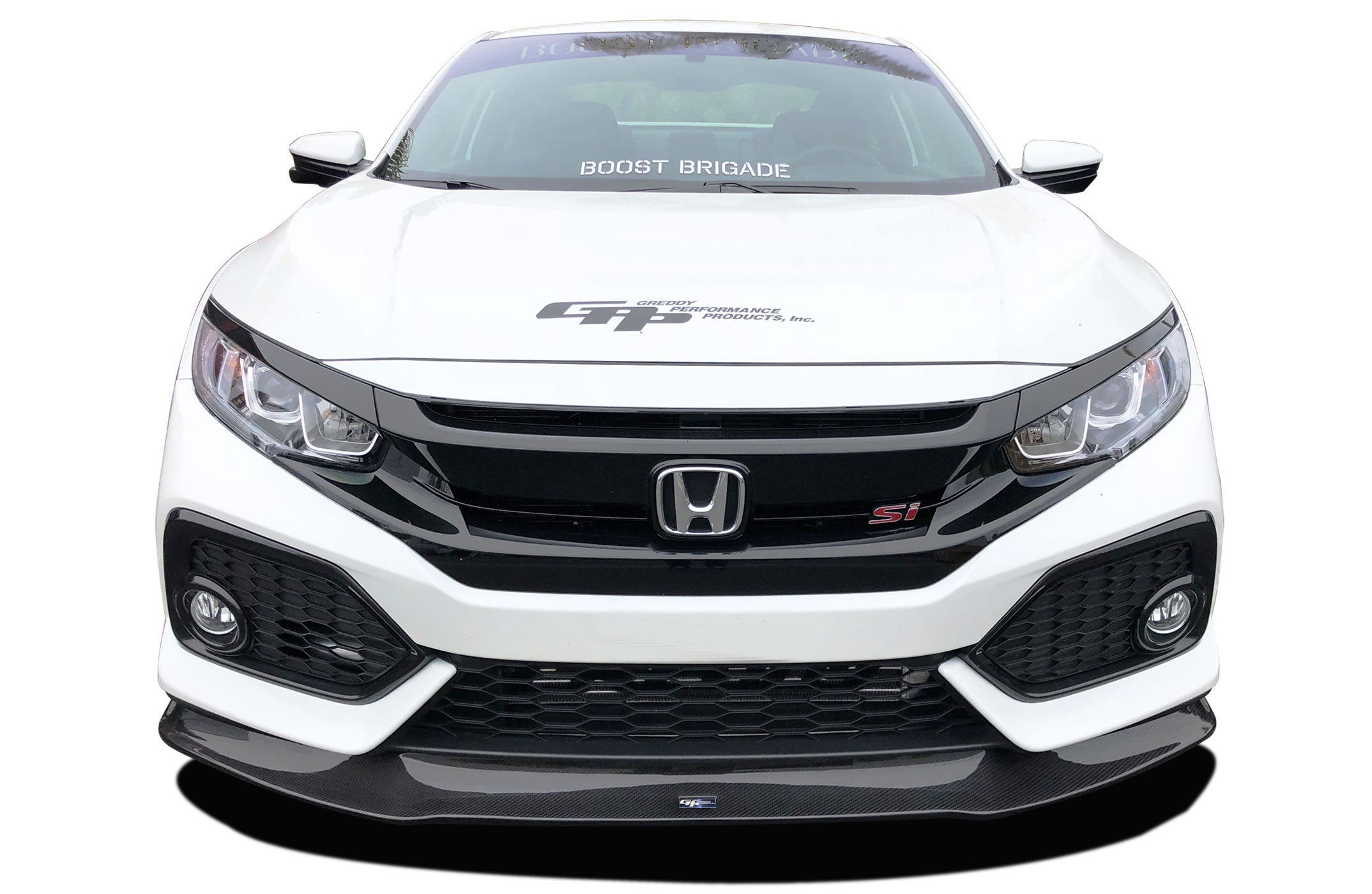 FRONT LIP SPOILER CIVIC SI COUPE/ SEDAN (FC) 17-19  CARBON - (17550101)