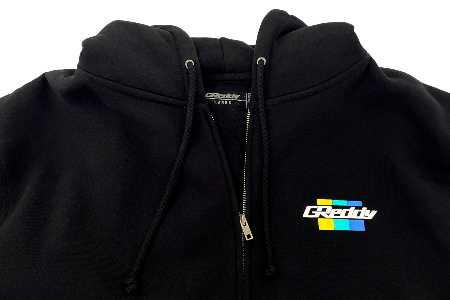 GReddy Performance Zip Hood - Black