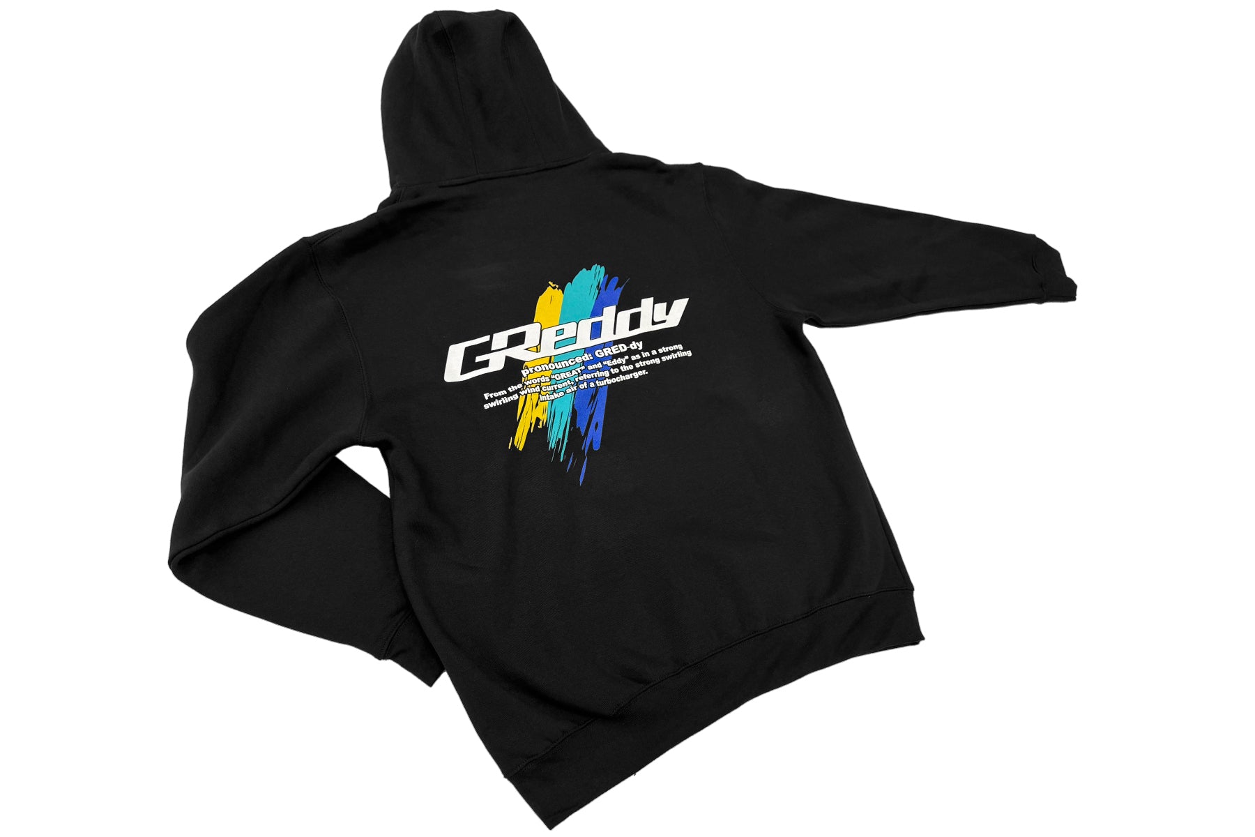 GReddy Definition Pullover Hood - Black
