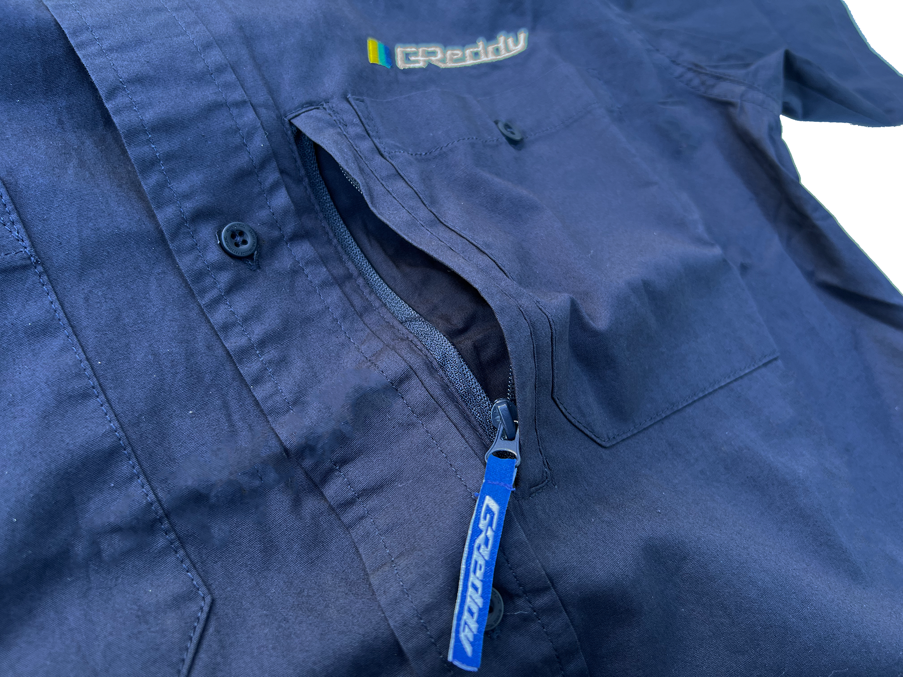 GReddy Mechanic's Button-up Work Shirt(s) 2.0 - Navy