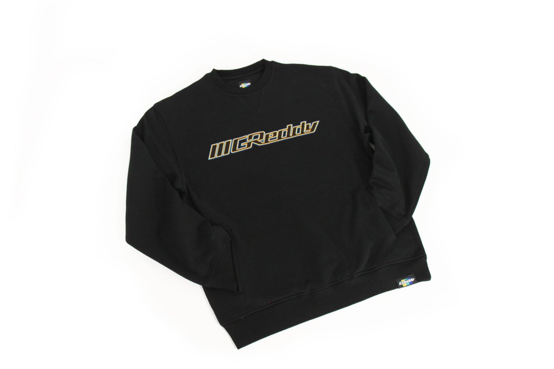 GReddy Slant Logo Crewneck - Black