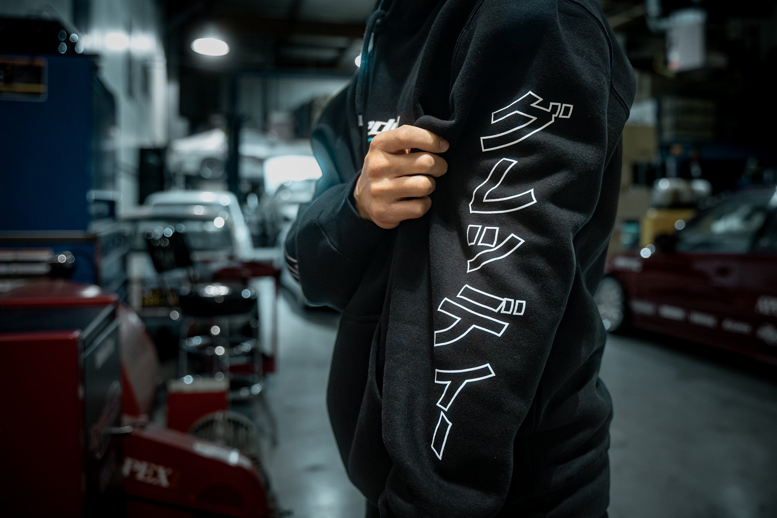 GReddy Understripe  Pullover Hoodie - Black