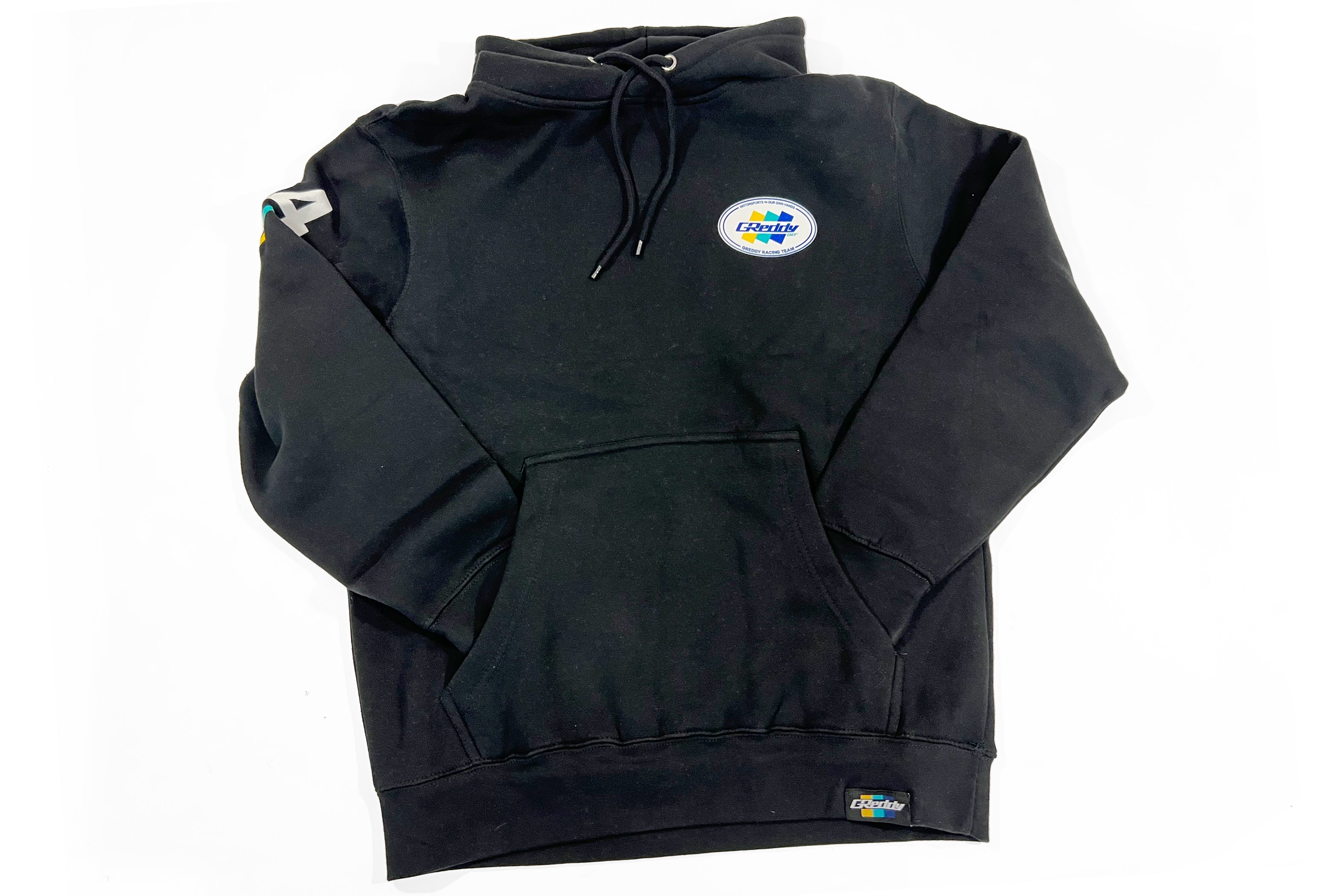 GReddy Racing Team Oval Logo Pullover Hood - Black