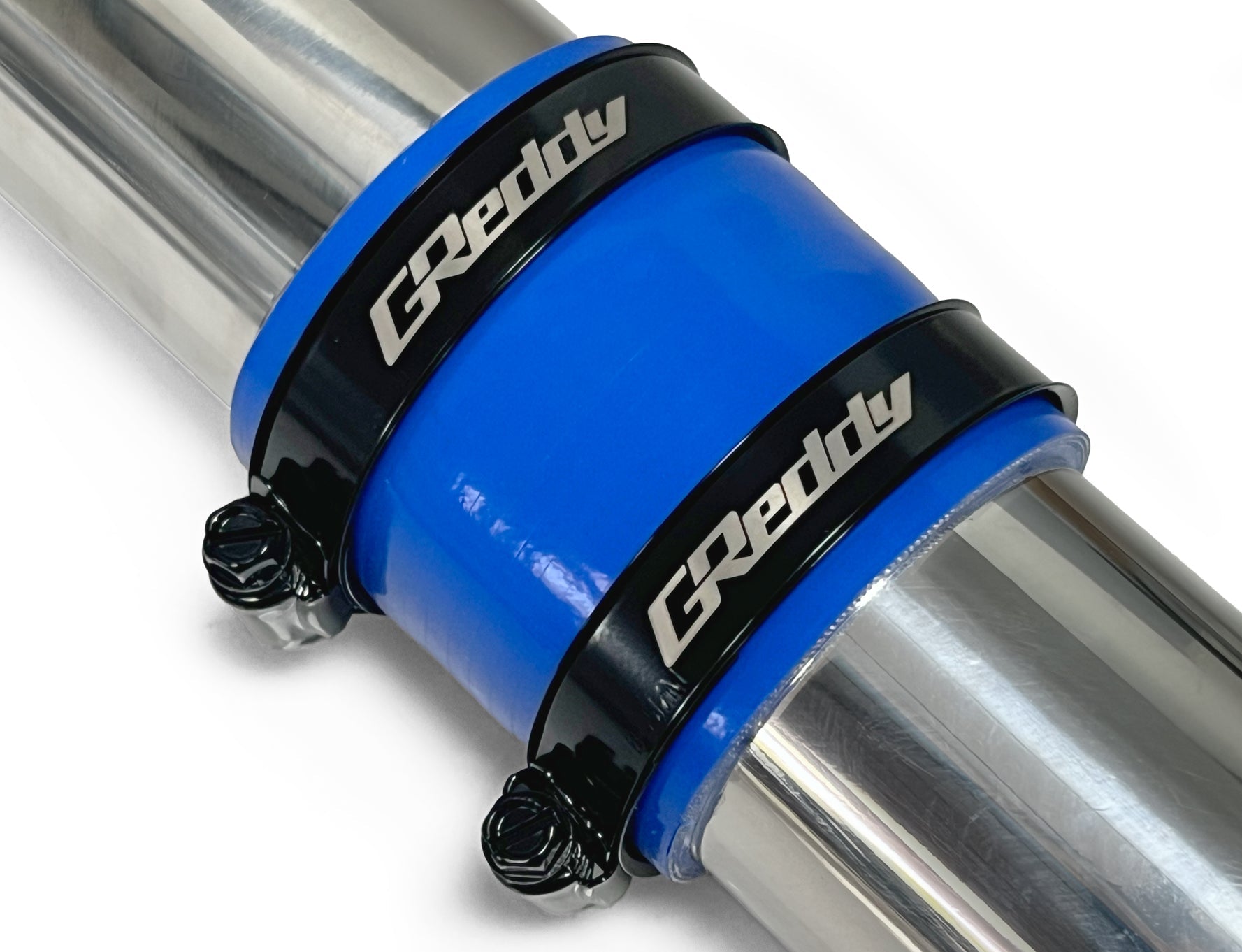 BLACK 48-65MM GREDDY DUAL-BEAD BOOST CLAMPS - (22400065)