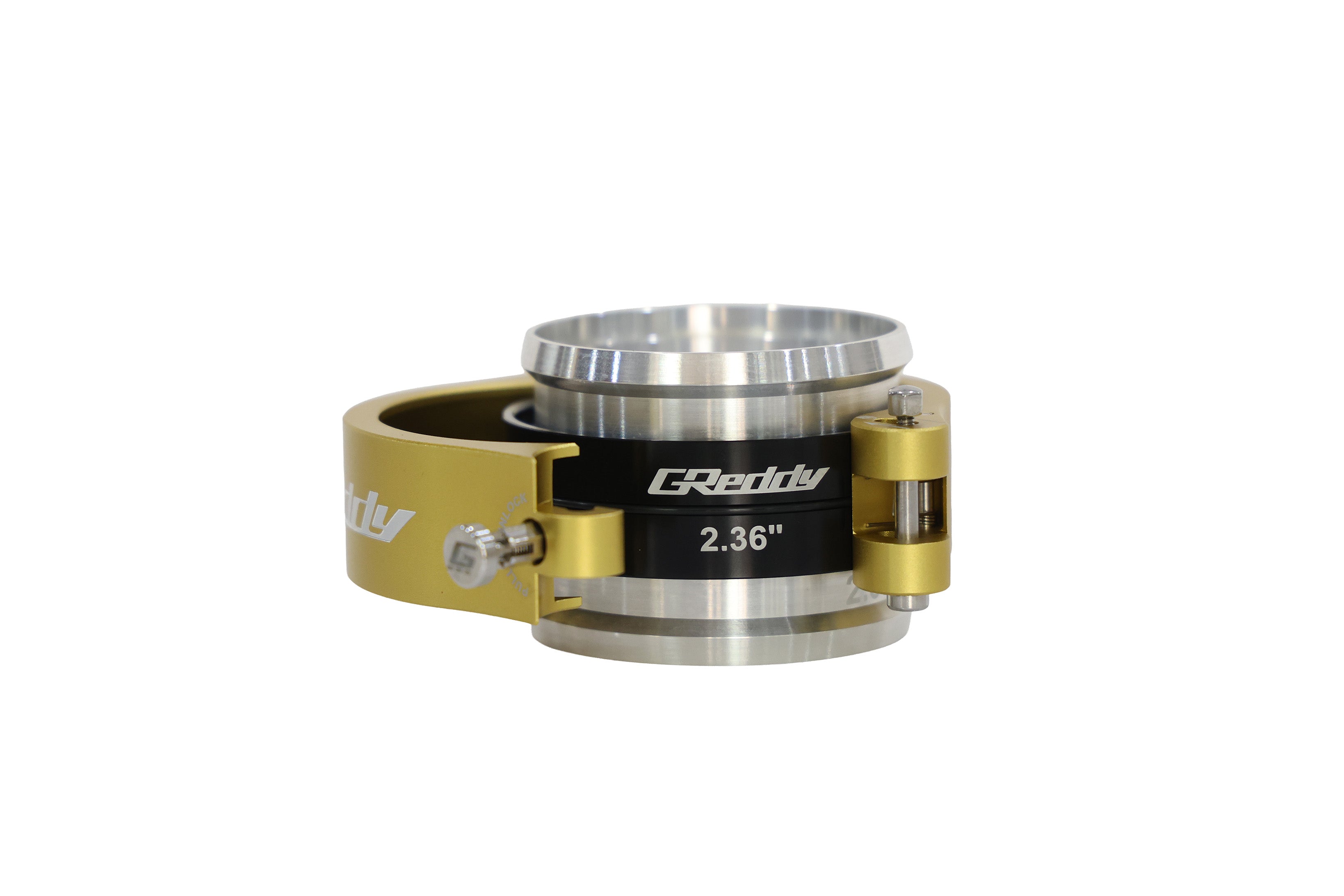 GReddy Boost Tube Clamp Set(s) - Aluminum/Gold - new sizes available now!