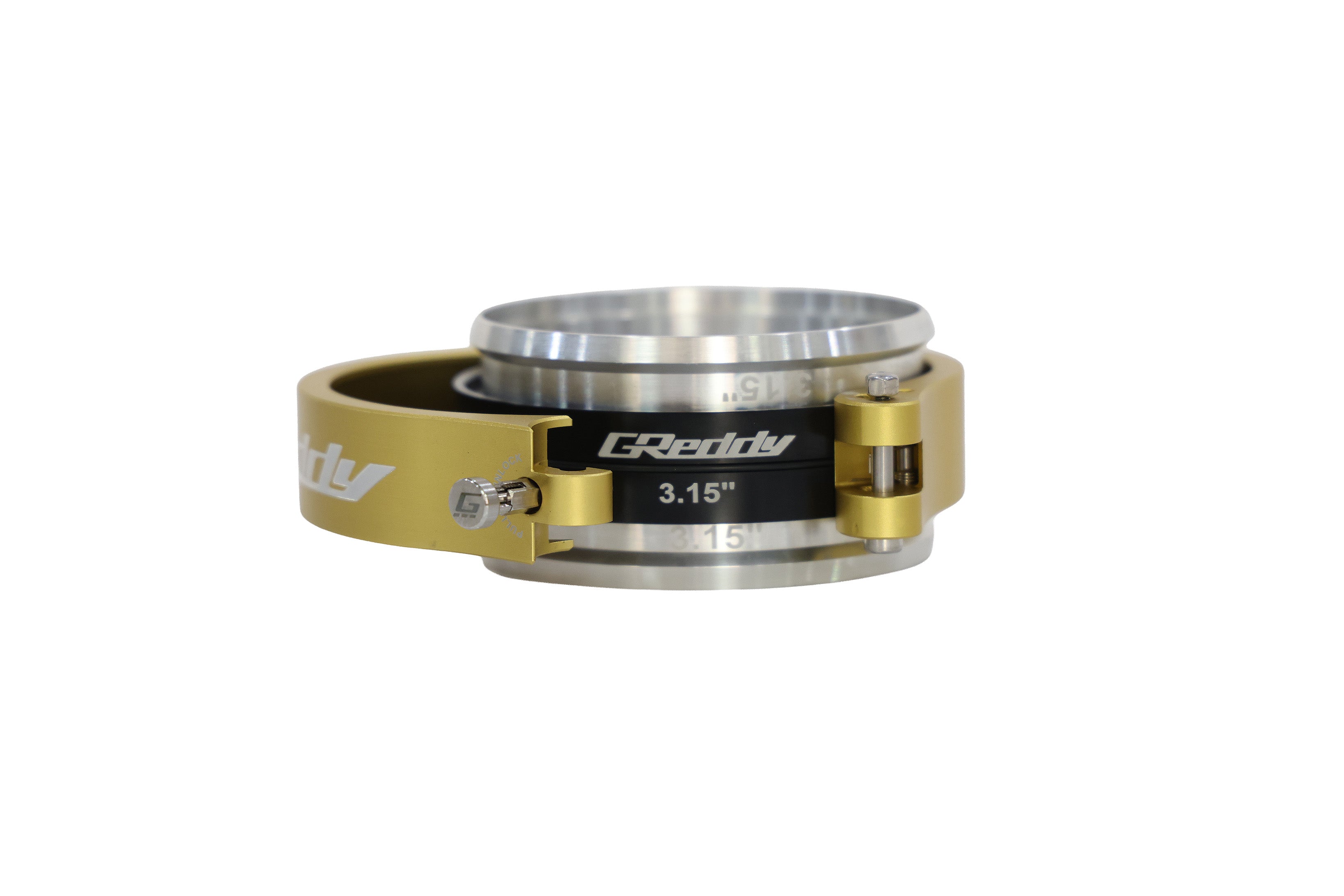 GReddy Boost Tube Clamp Set(s) - Aluminum/Gold - new sizes available now!