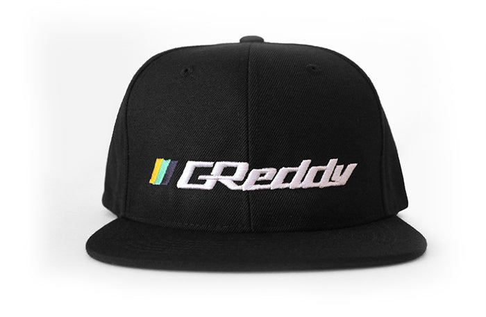 Forward Stripe GReddy Logo Snap-Back Cap - Black