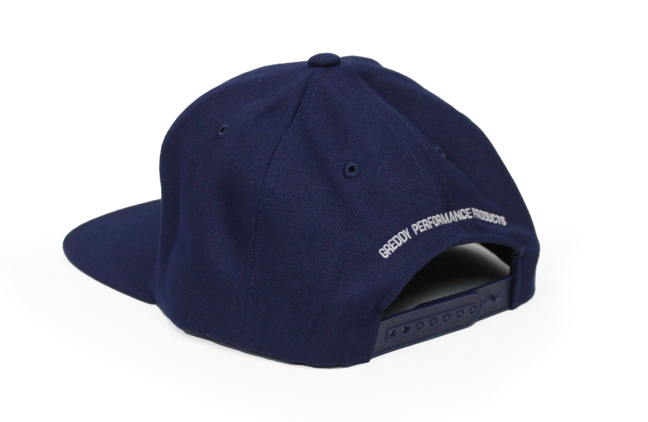 Forward Stripe GReddy Logo Snap-Back Cap - Navy Blue