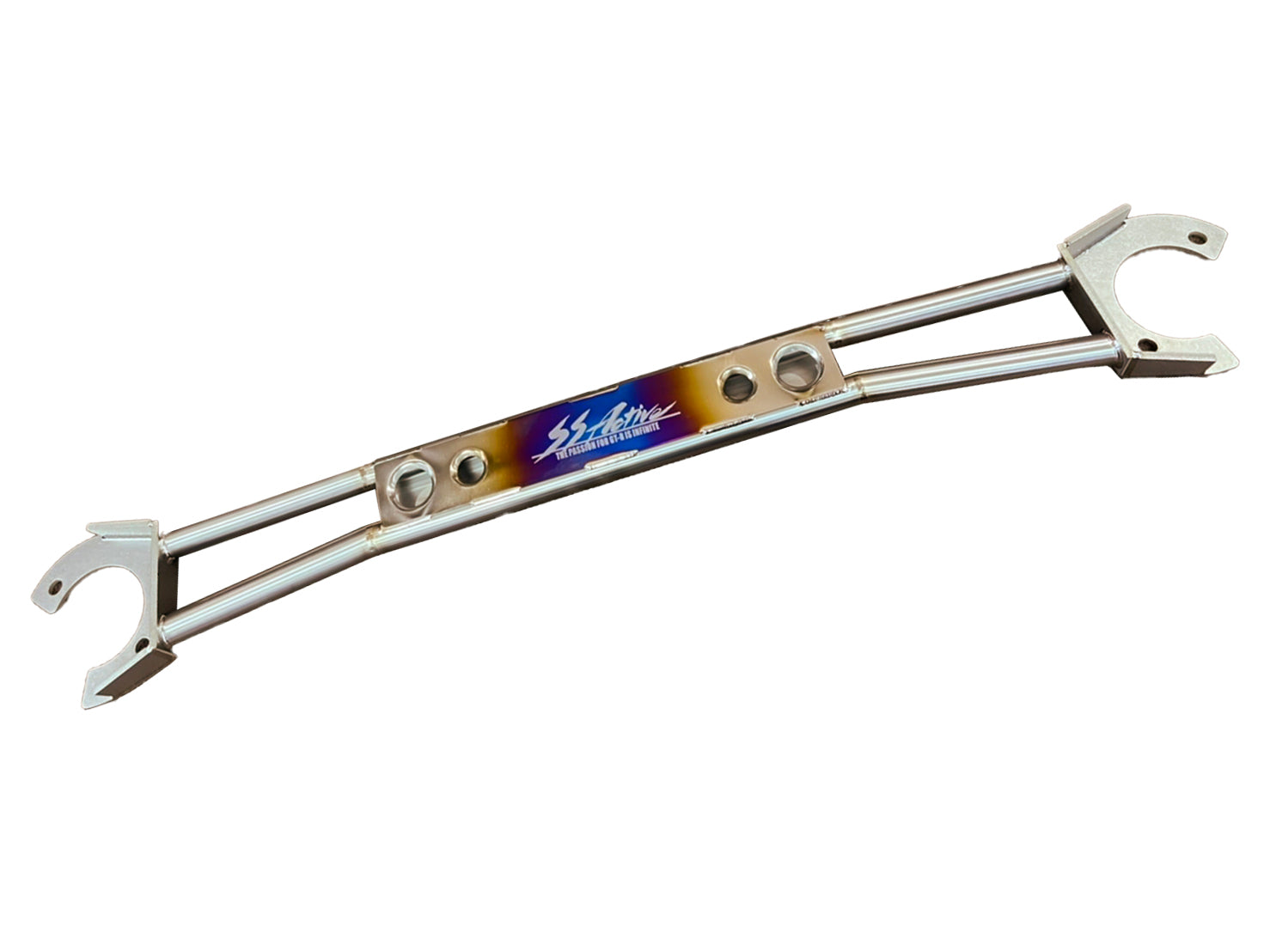 Garage Active "SS Active" Titanium Front Tower Bar(s) - (R32/R33/R34)
