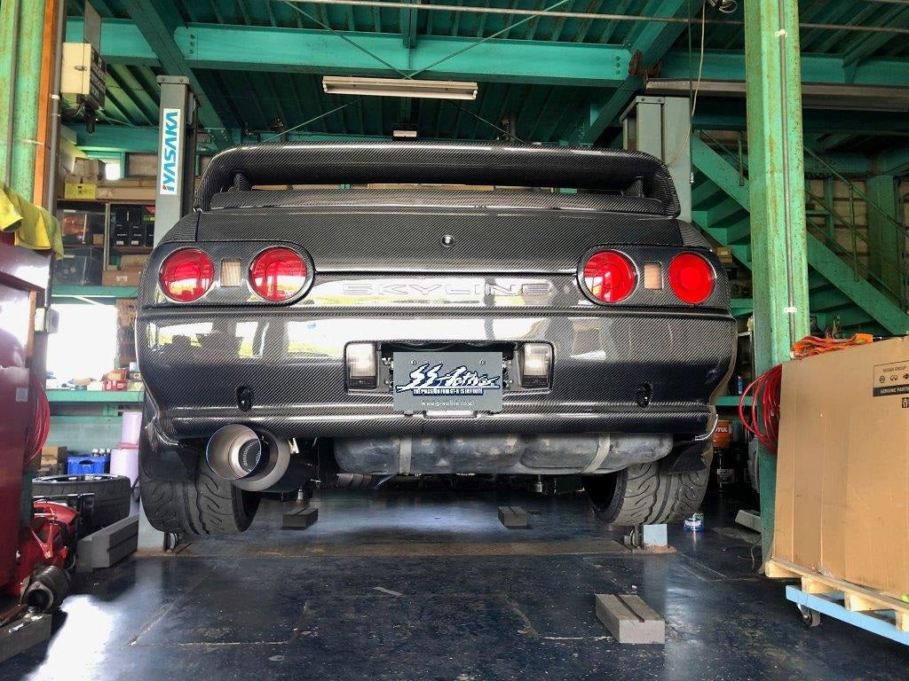 Garage Active "SS Active" 90mm Titanium Exhaust(s) (R32/R34)