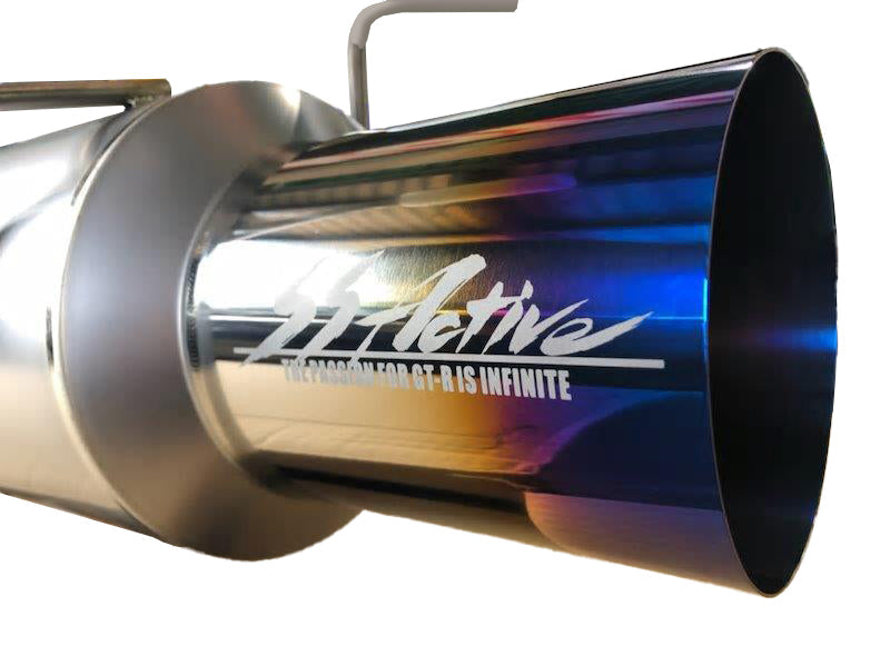 Garage Active "SS Active" 90mm Titanium Exhaust(s) (R32/R34)