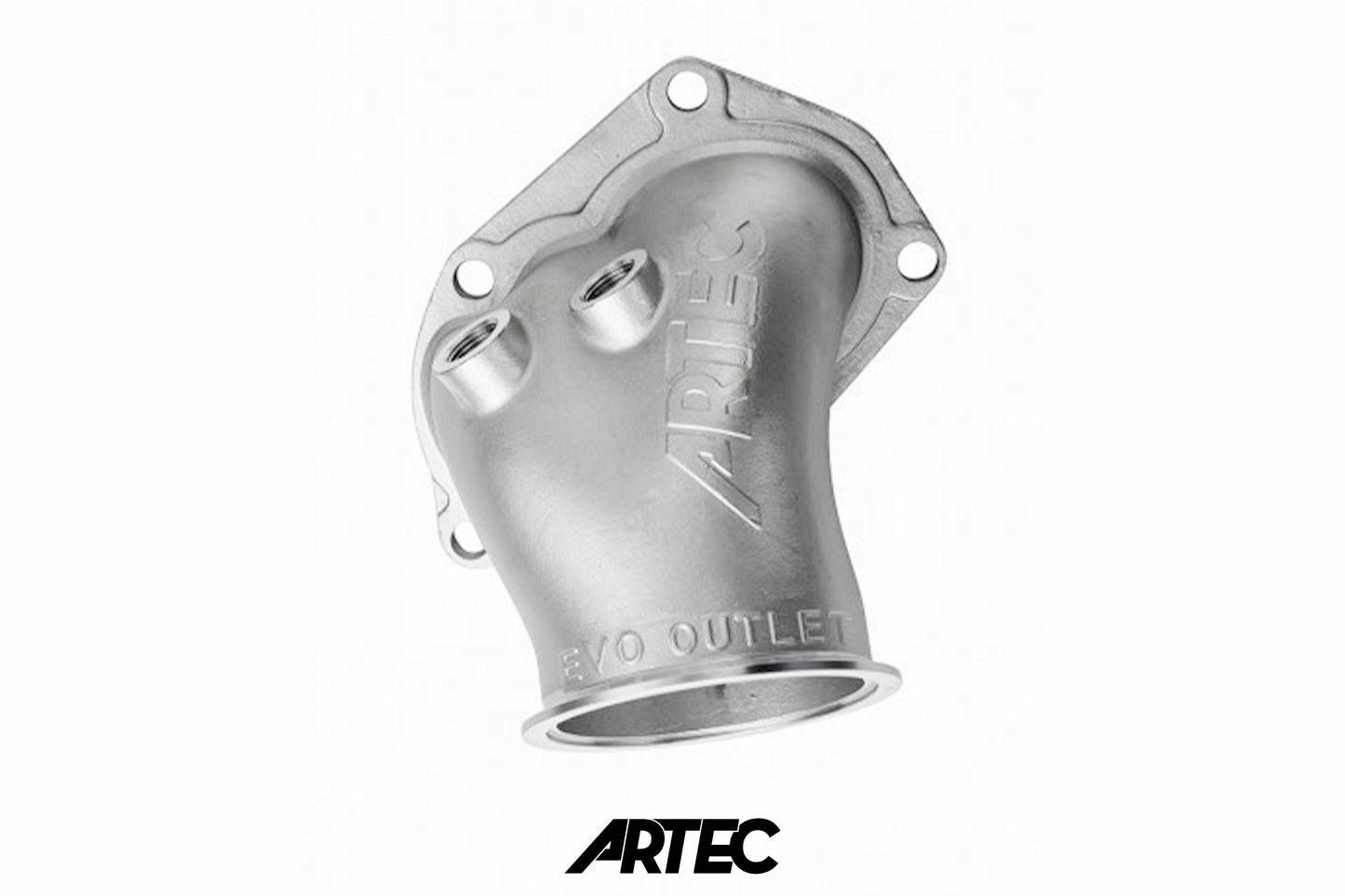 Artec Mitsubishi 4G63  3.5” Cast Outlet O2 Housing Dump Pipe