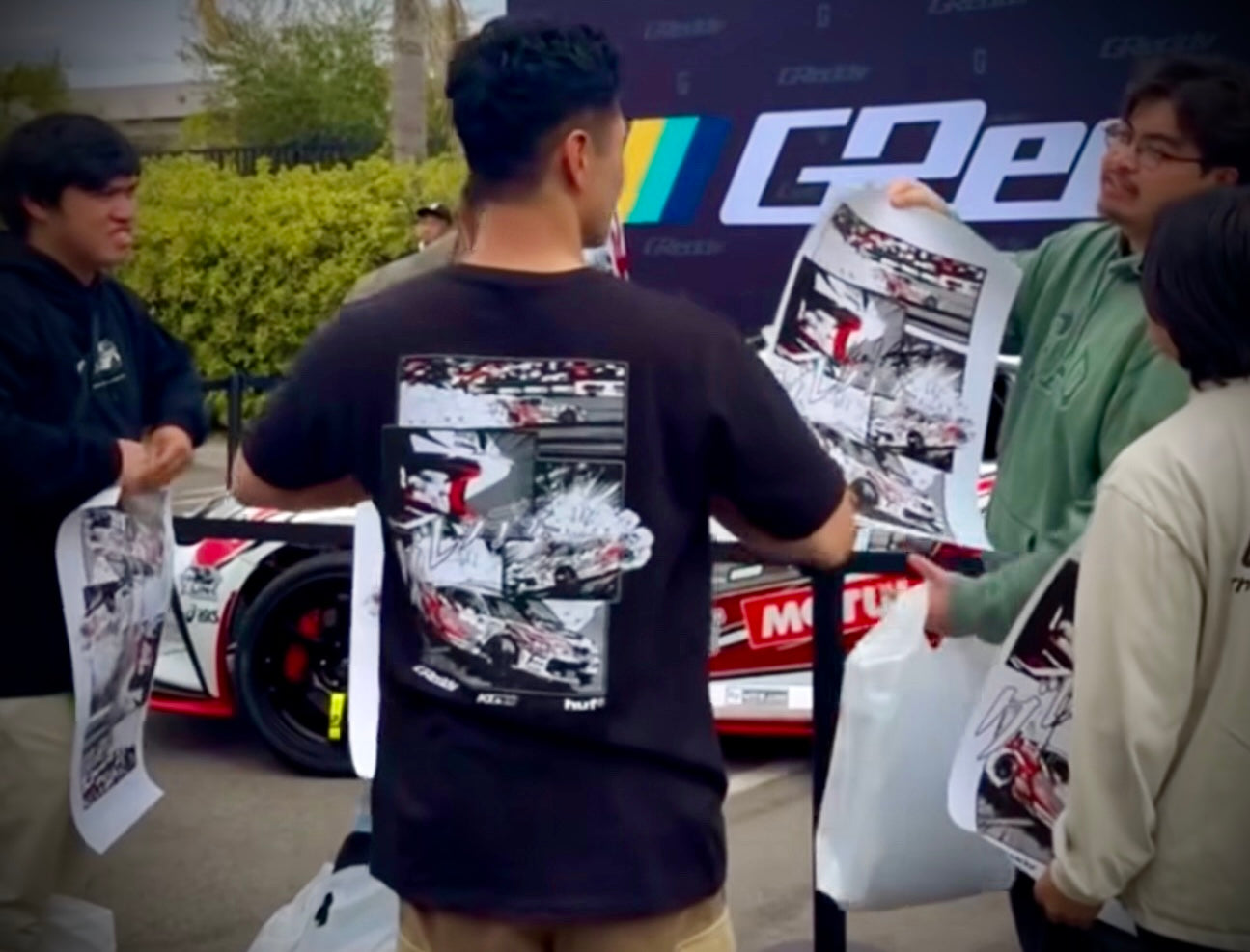 GReddy X HUF Reveal KG21 Tee(s) - Black