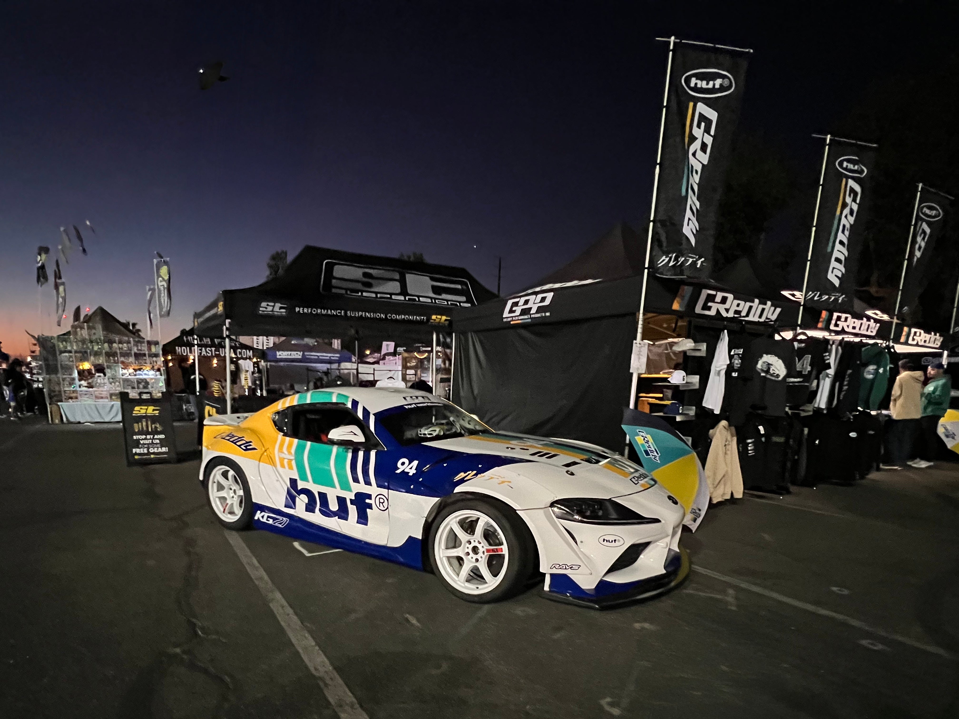 HUF x GReddy Customized A90 Supra Hot Wheels - (SOLD OUT!)