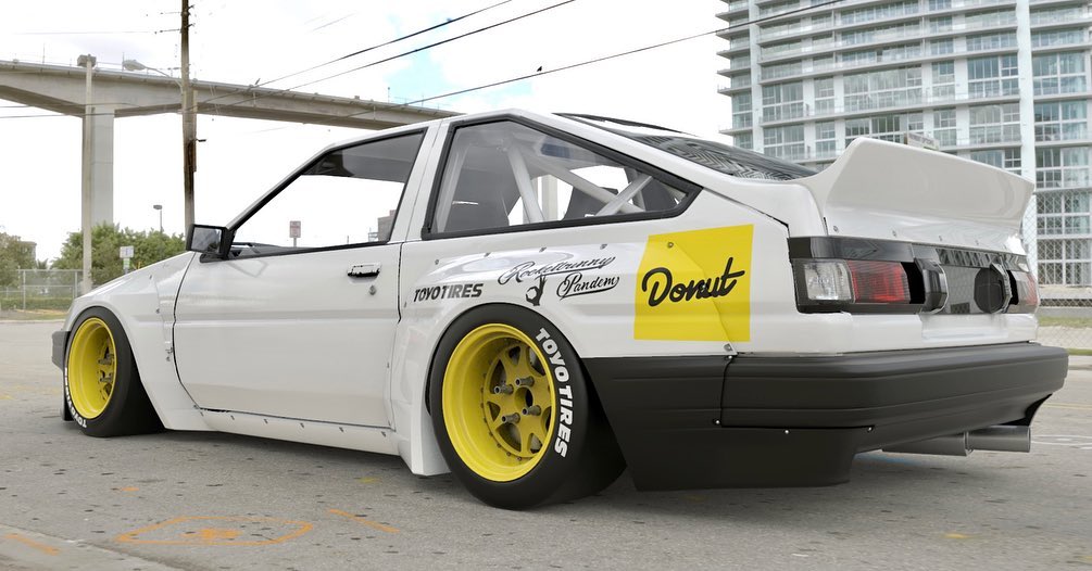 Pandem Aero - Toyota (AE86) Corolla Trueno Hatchback