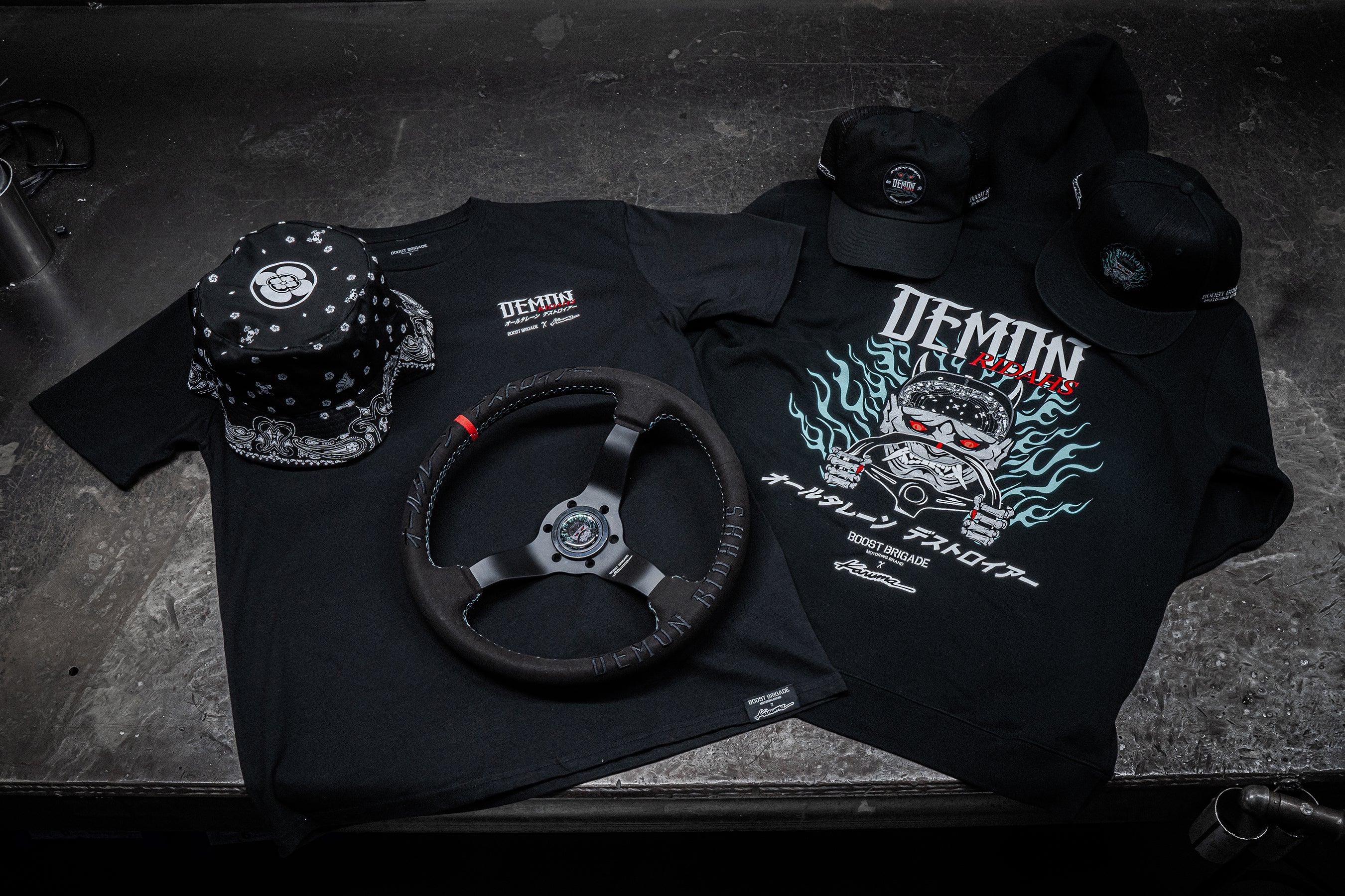 Boost Brigade x Karuma Demon Ridahs Pullover Hood