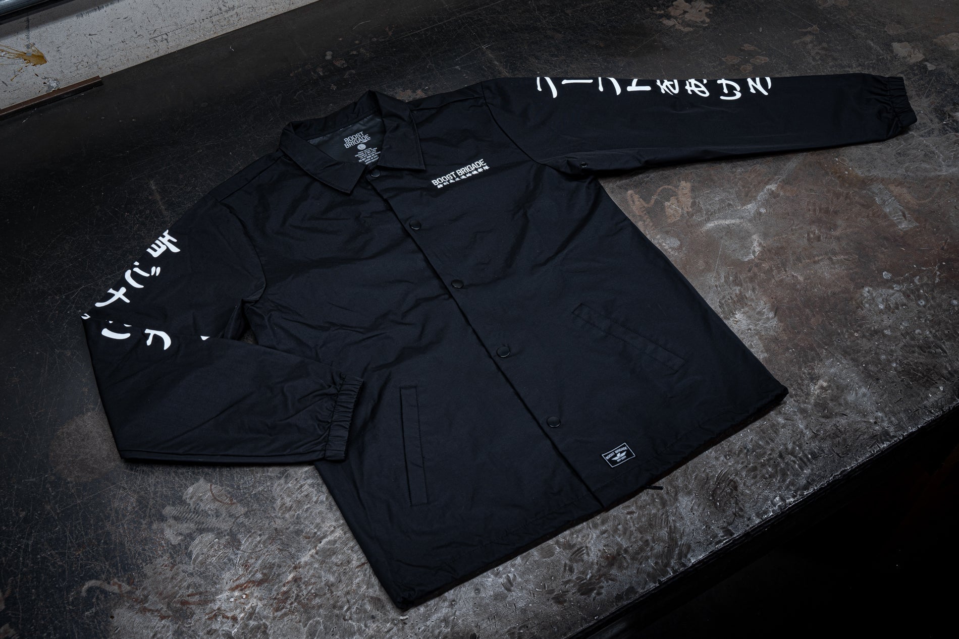 Boost Brigade "DD" Drift Demons Coaches Jacket - Black