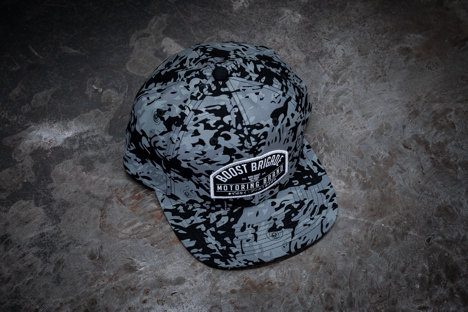 Boost Brigade Company Logo Snap-back - Camo