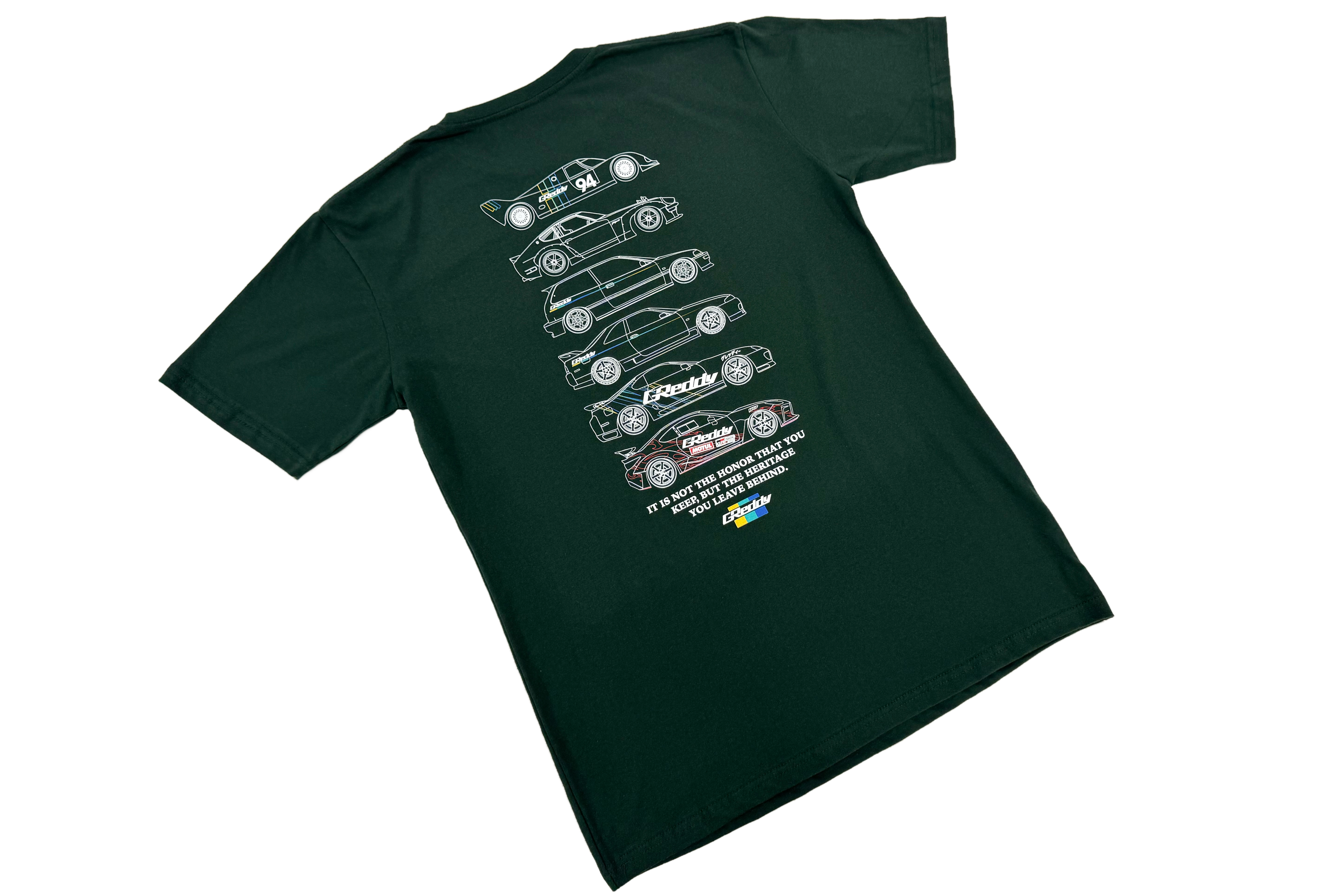 GReddy Heritage 4.0 Tee - Sports Green