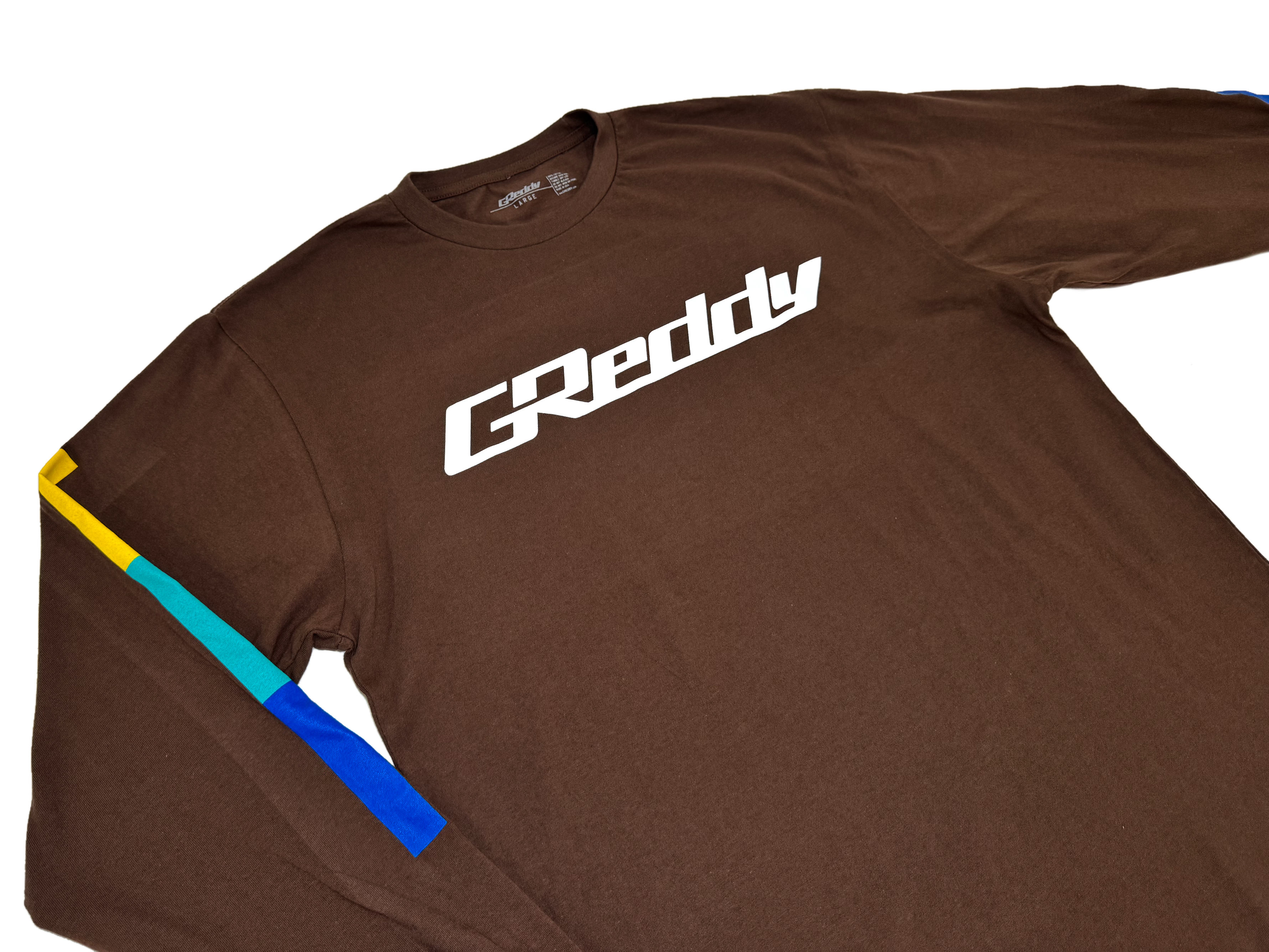 GReddy OG Long Sleeve Tee - Chestnut
