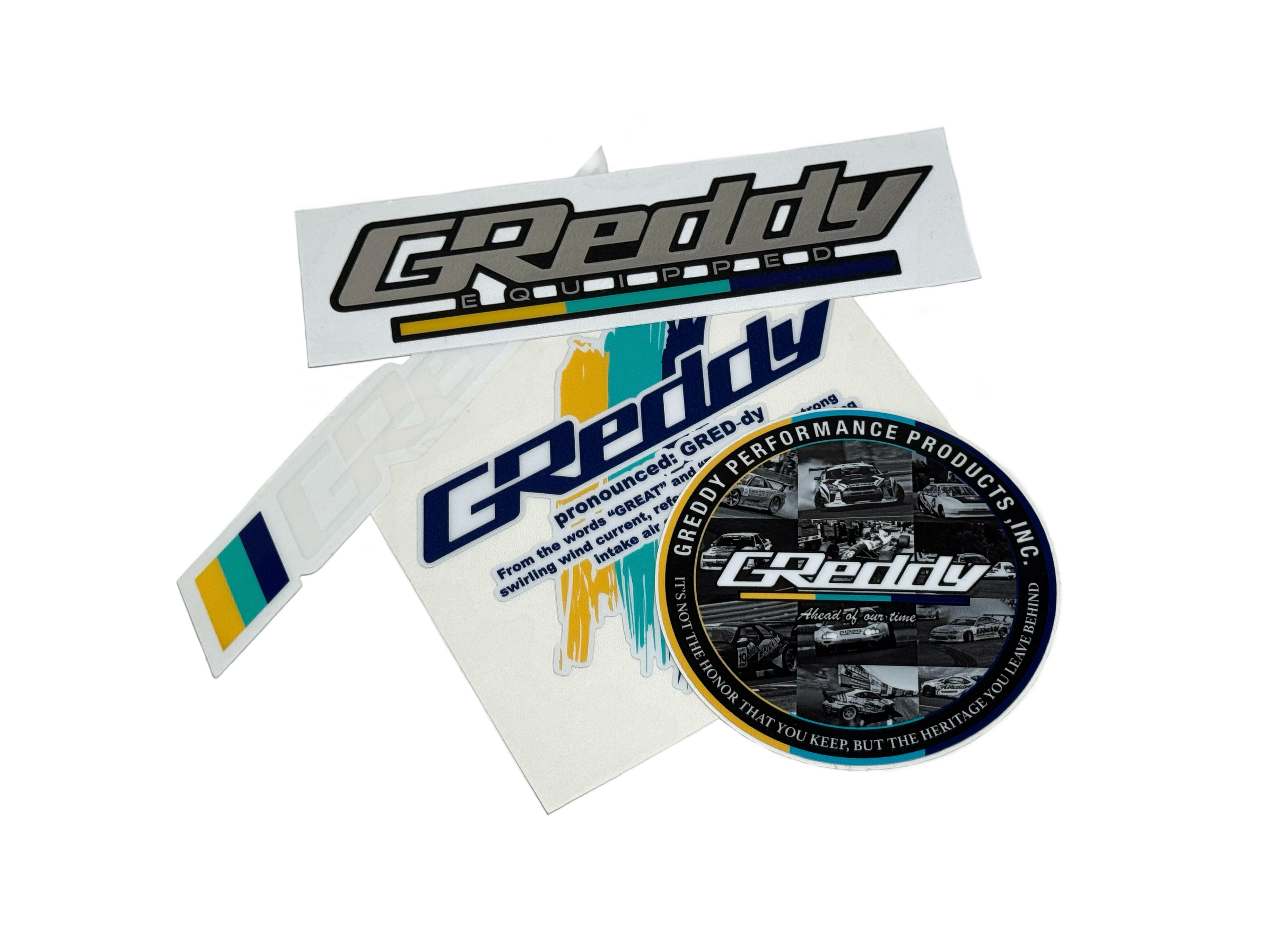 GReddy 2026 Sticker Pack (4)