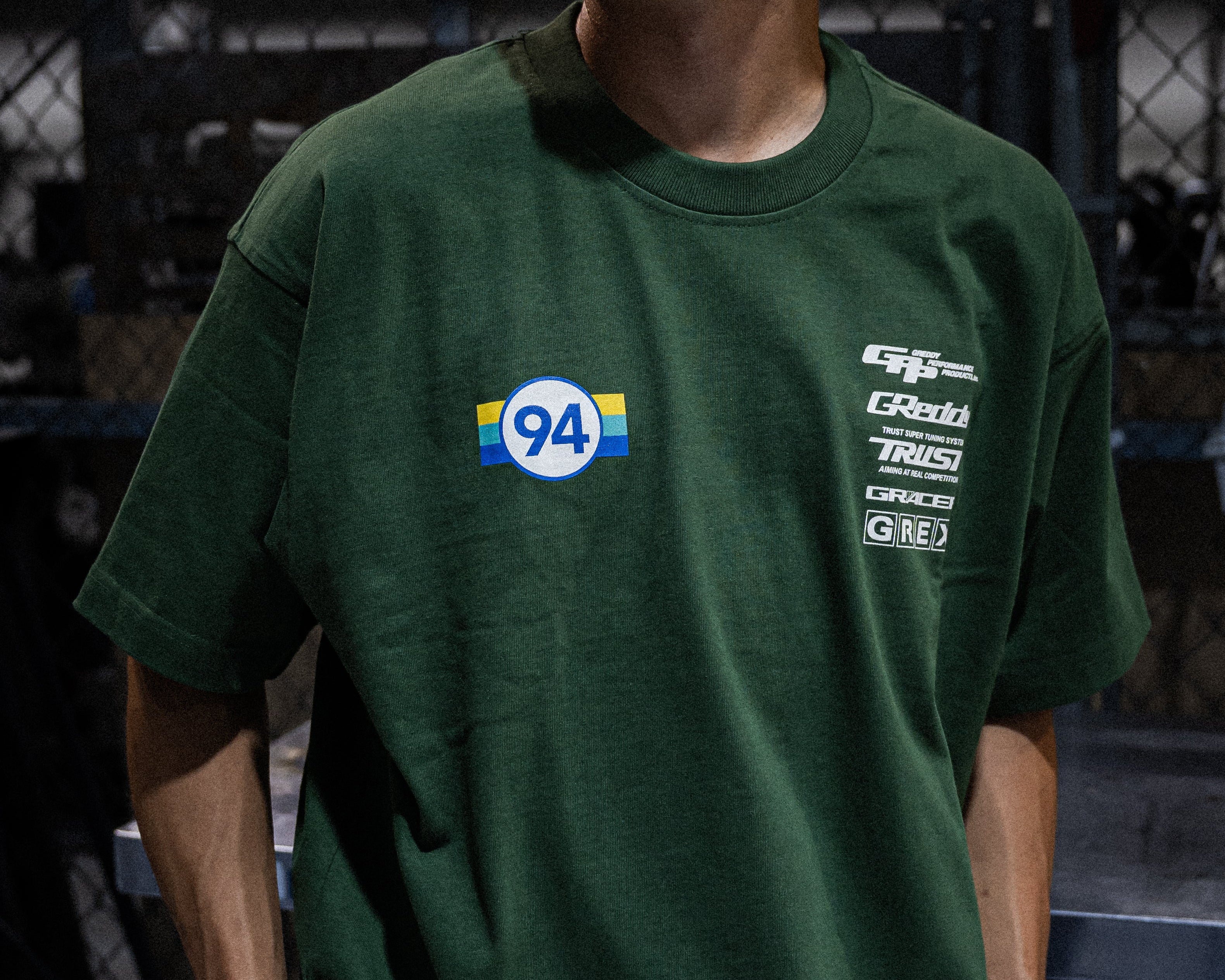 GReddy Established Tee - Forest Green