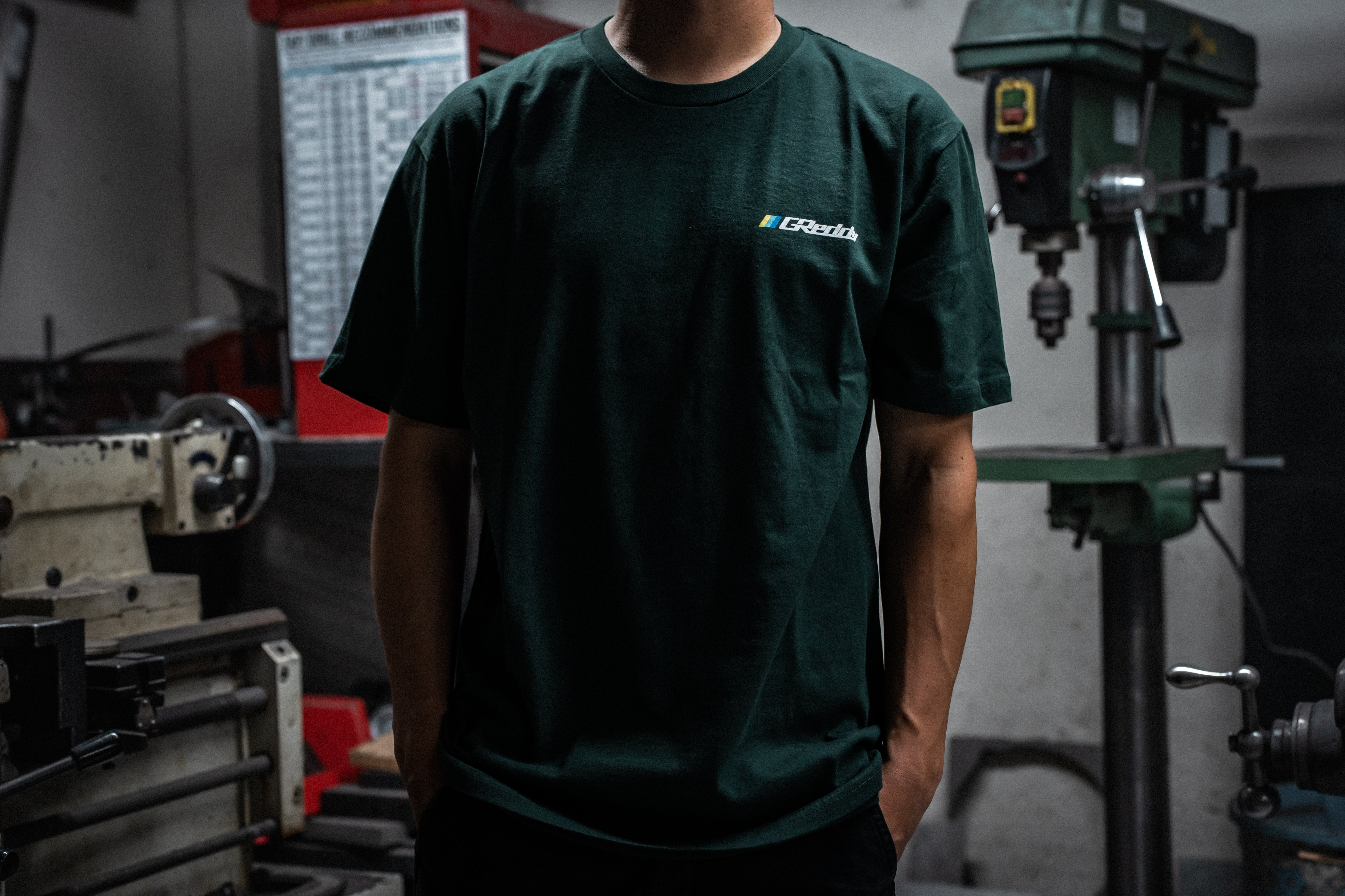 GReddy Heritage 4.0 Tee - Sports Green