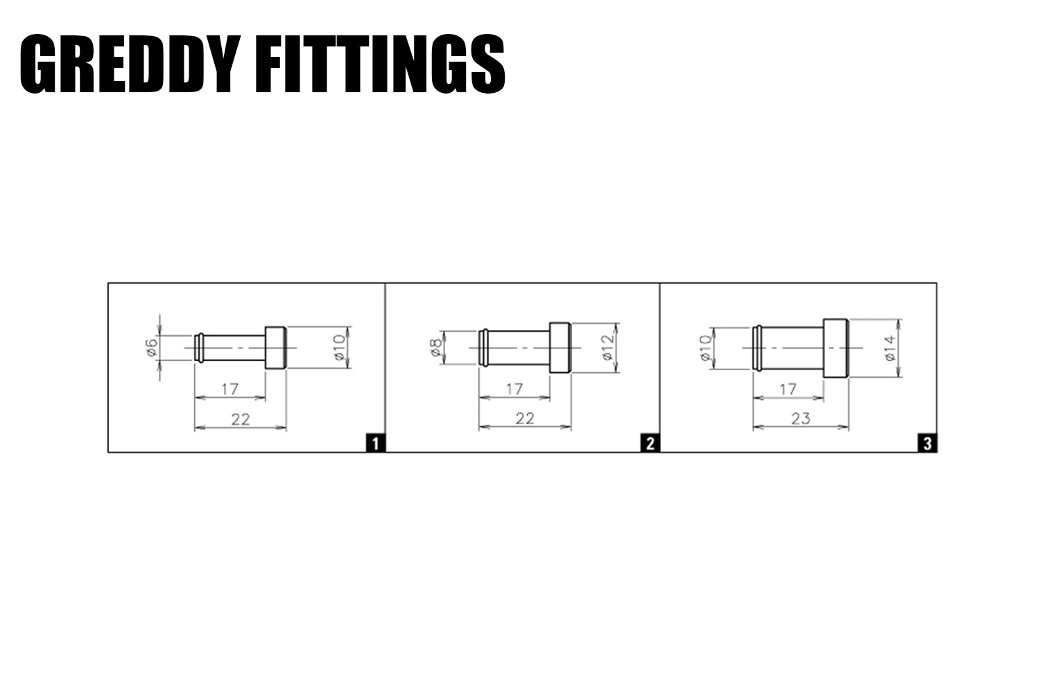 HOSE PLUG UNION NO.3 10MM - (11900601)