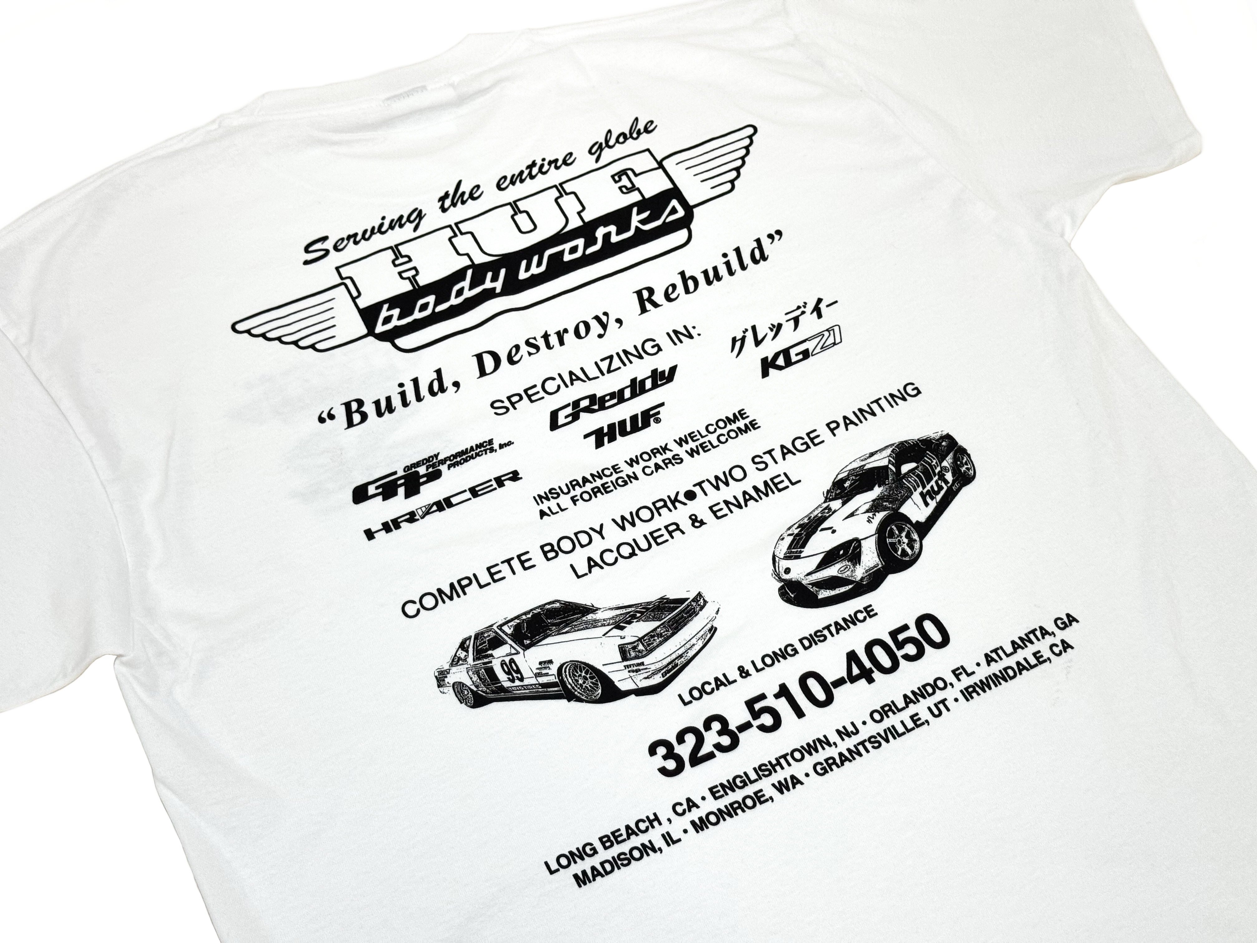 HUF x GReddy Body Works T-Shirt