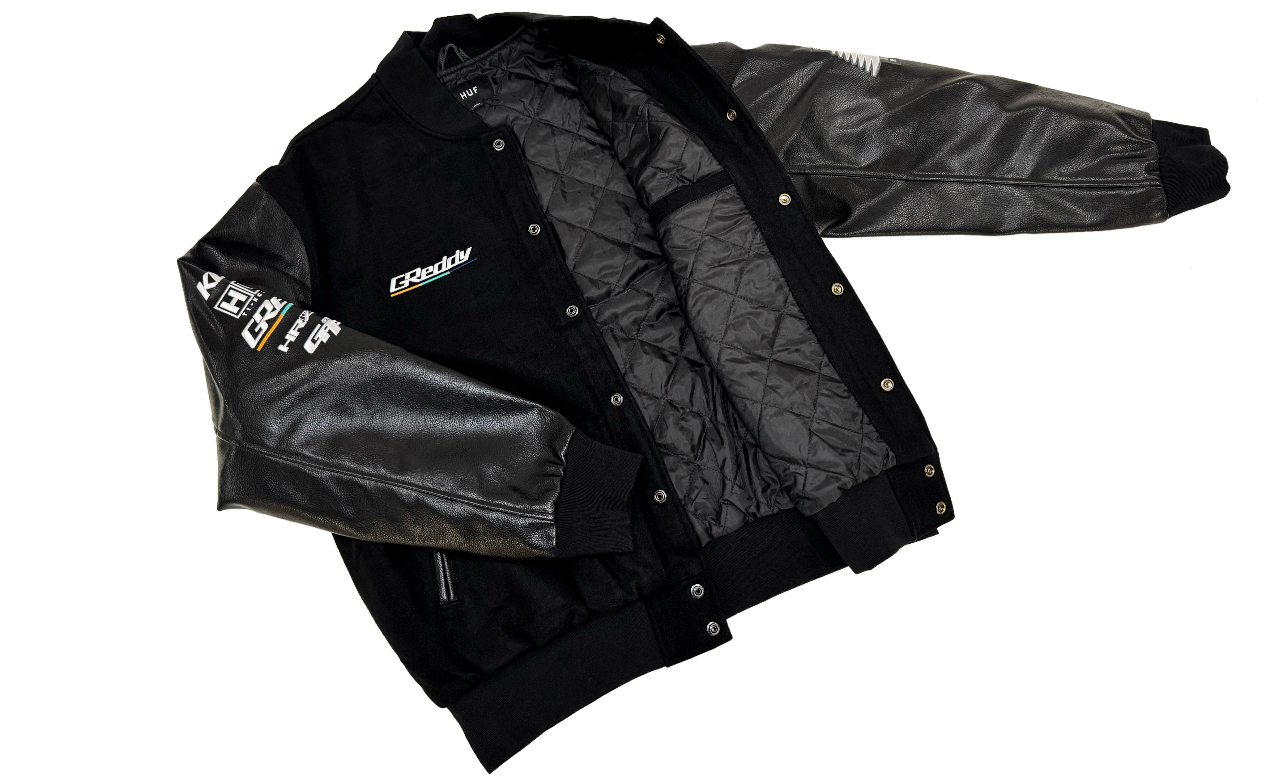 HUF x GReddy Varsity Jacket