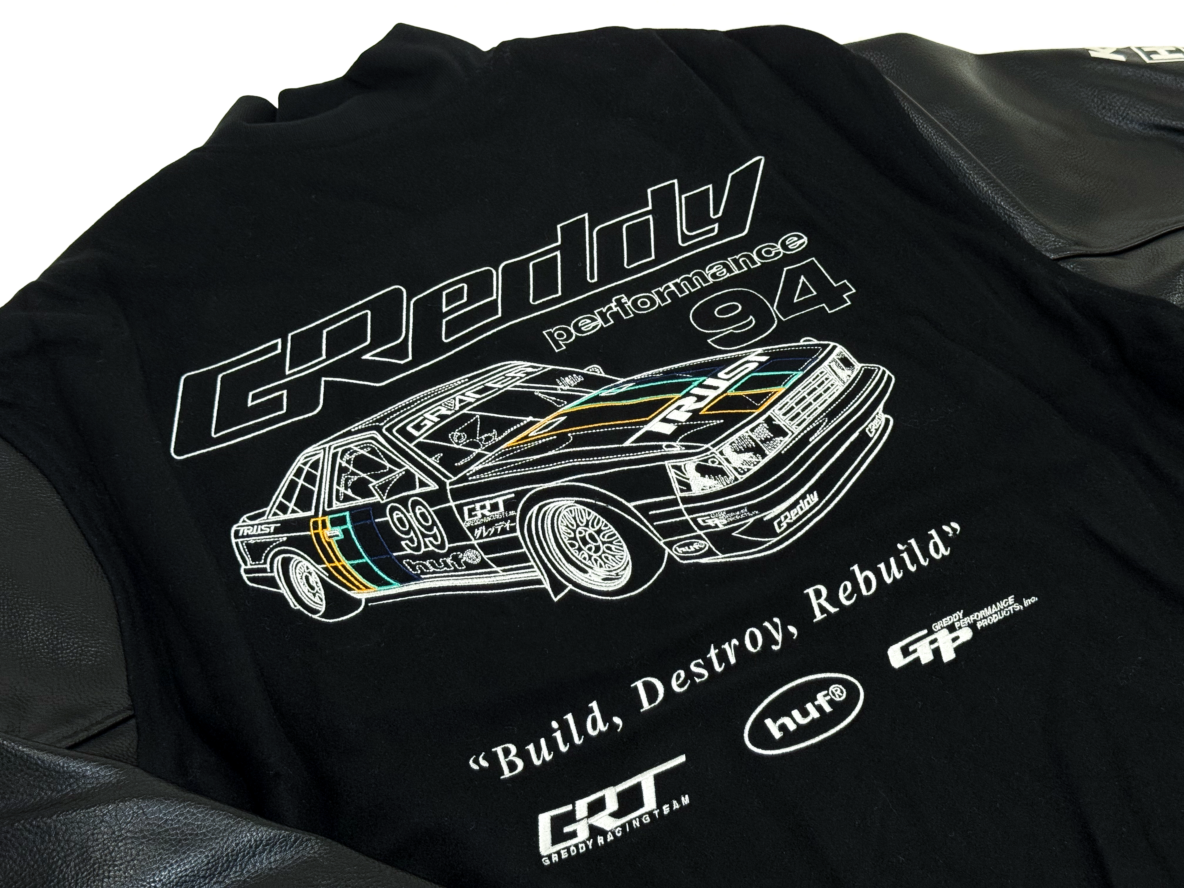 HUF x GReddy Varsity Jacket