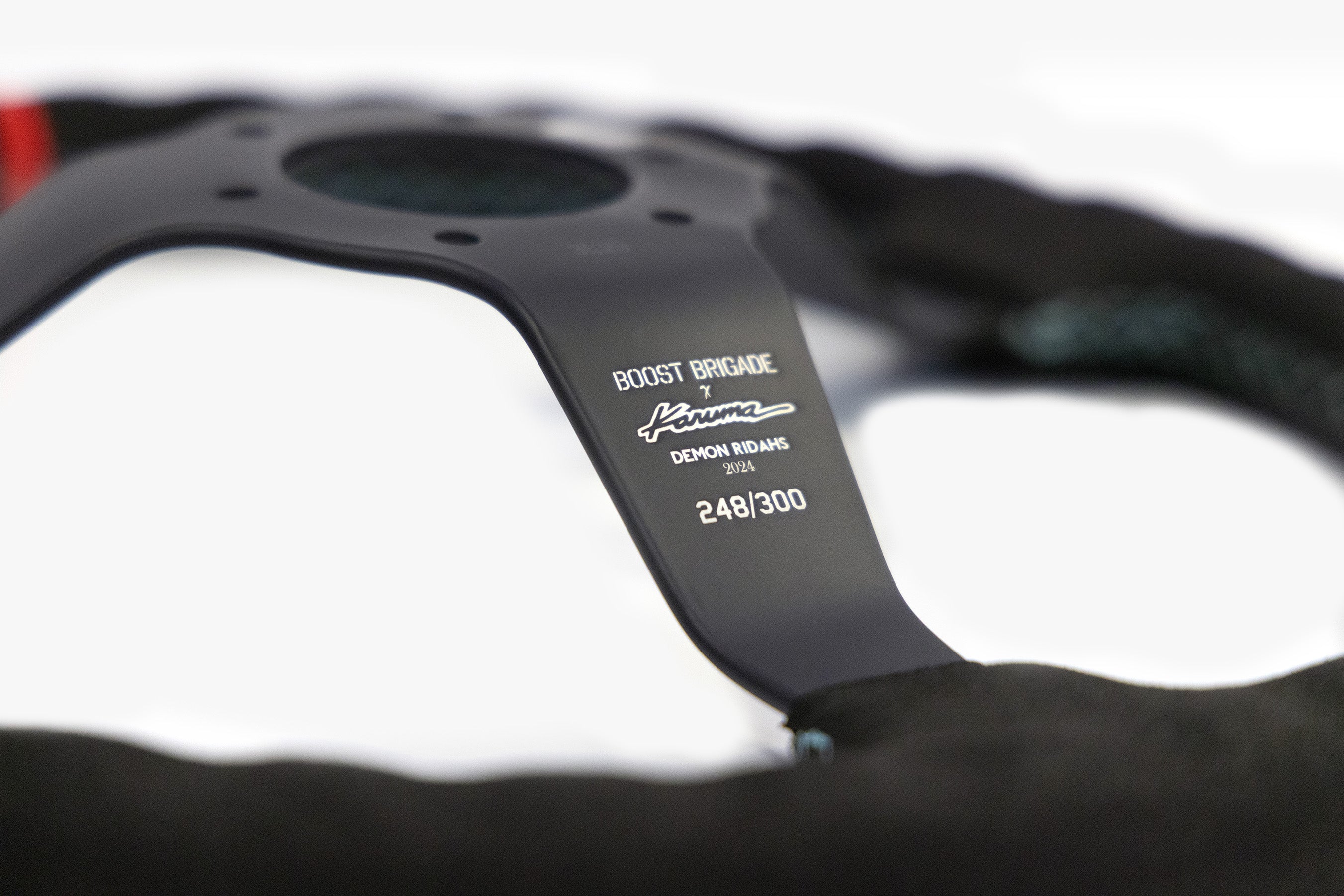 Boost Brigade x Karuma Demon Ridahs Steering Wheel - Limited Ed. 300pcs world-wide