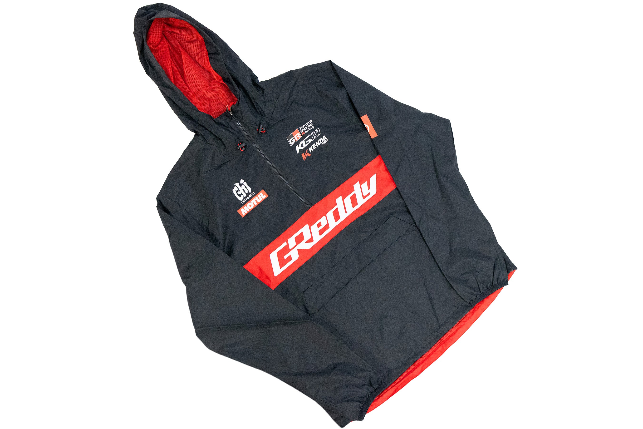 2025 K.Gushi Team Nylon Pullover - Black