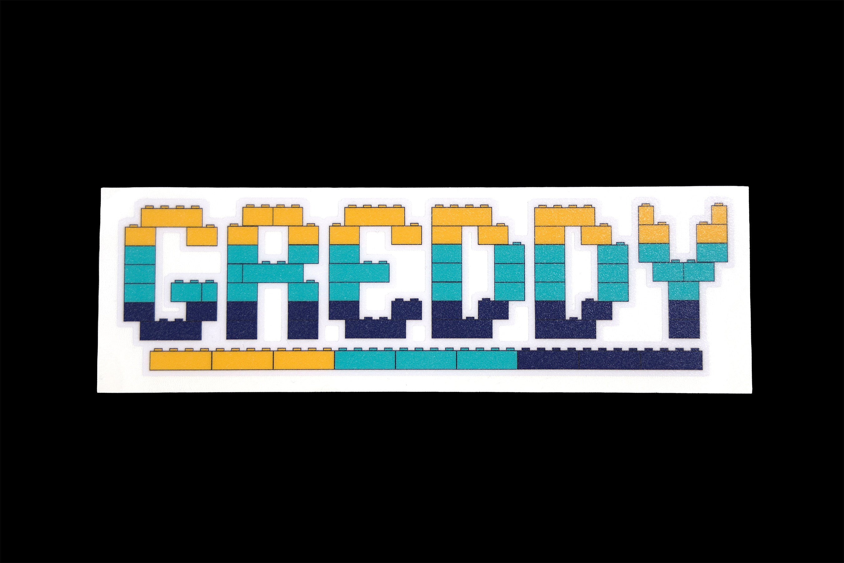 GReddy Blocks Sticker