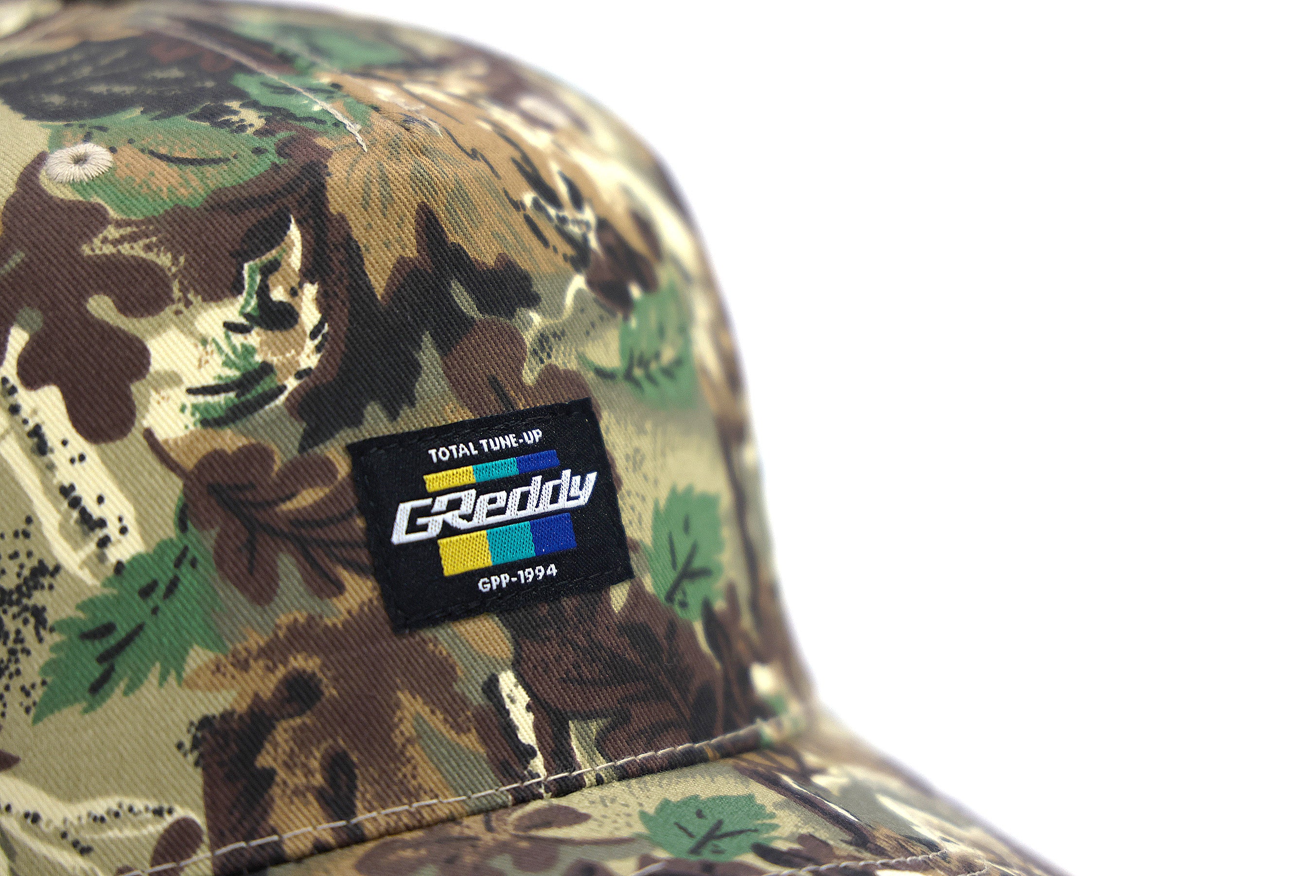 GReddy Total Tune-Up A-Frame Cap - Brown Camo