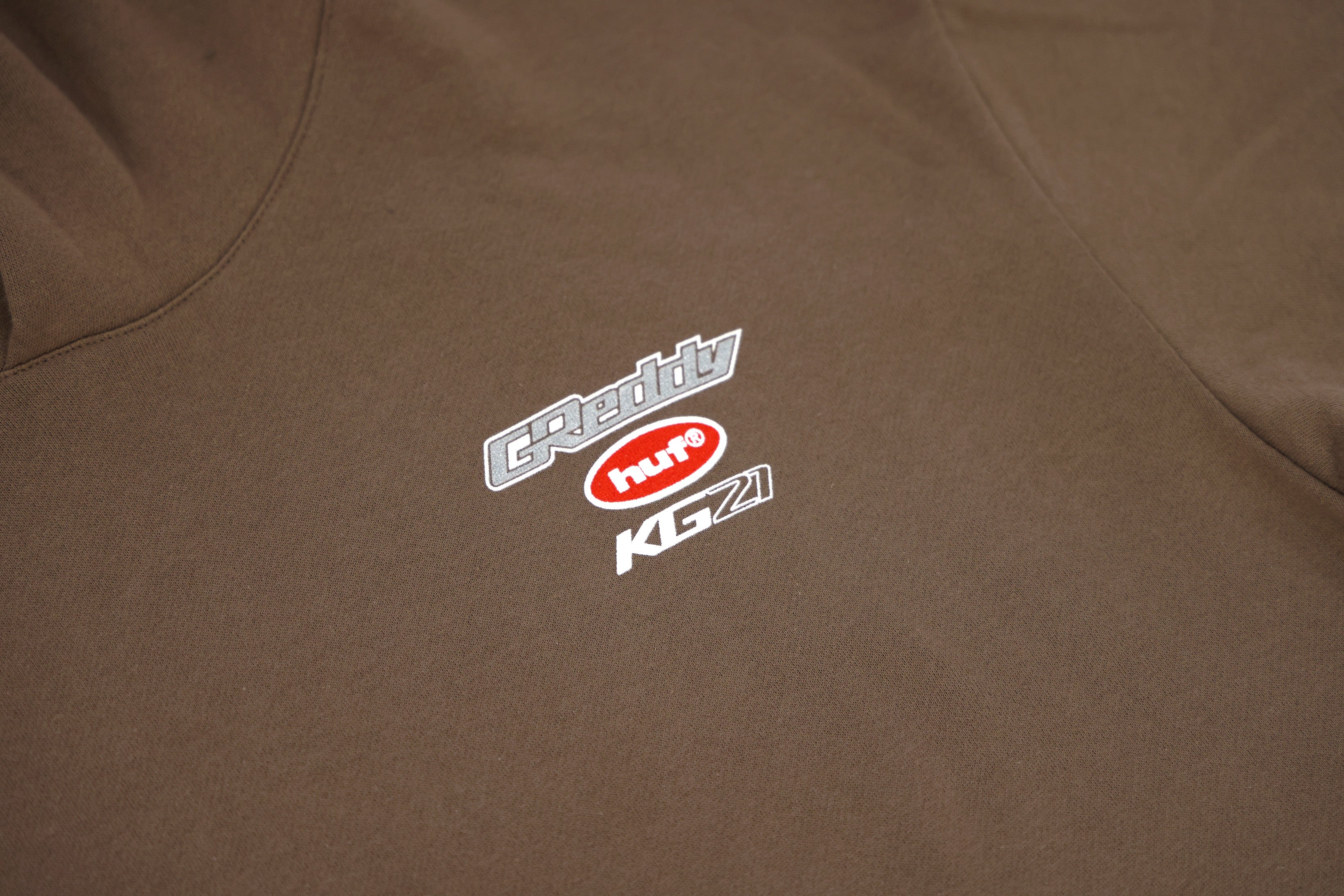 HUF X Ken Gushi Hood - Clay