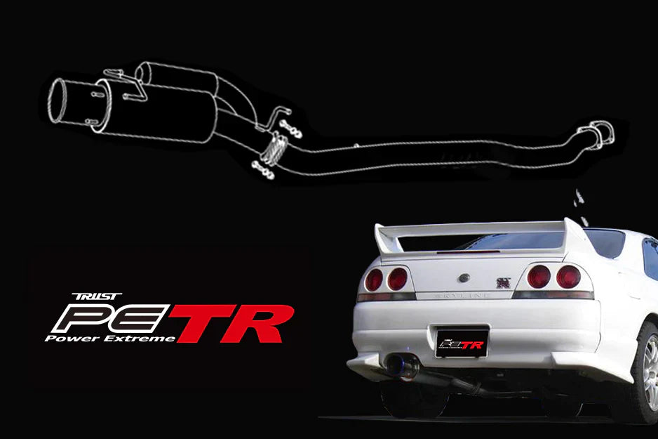 TRUST PE-TR Cat-back Exhaust Systems - application specific